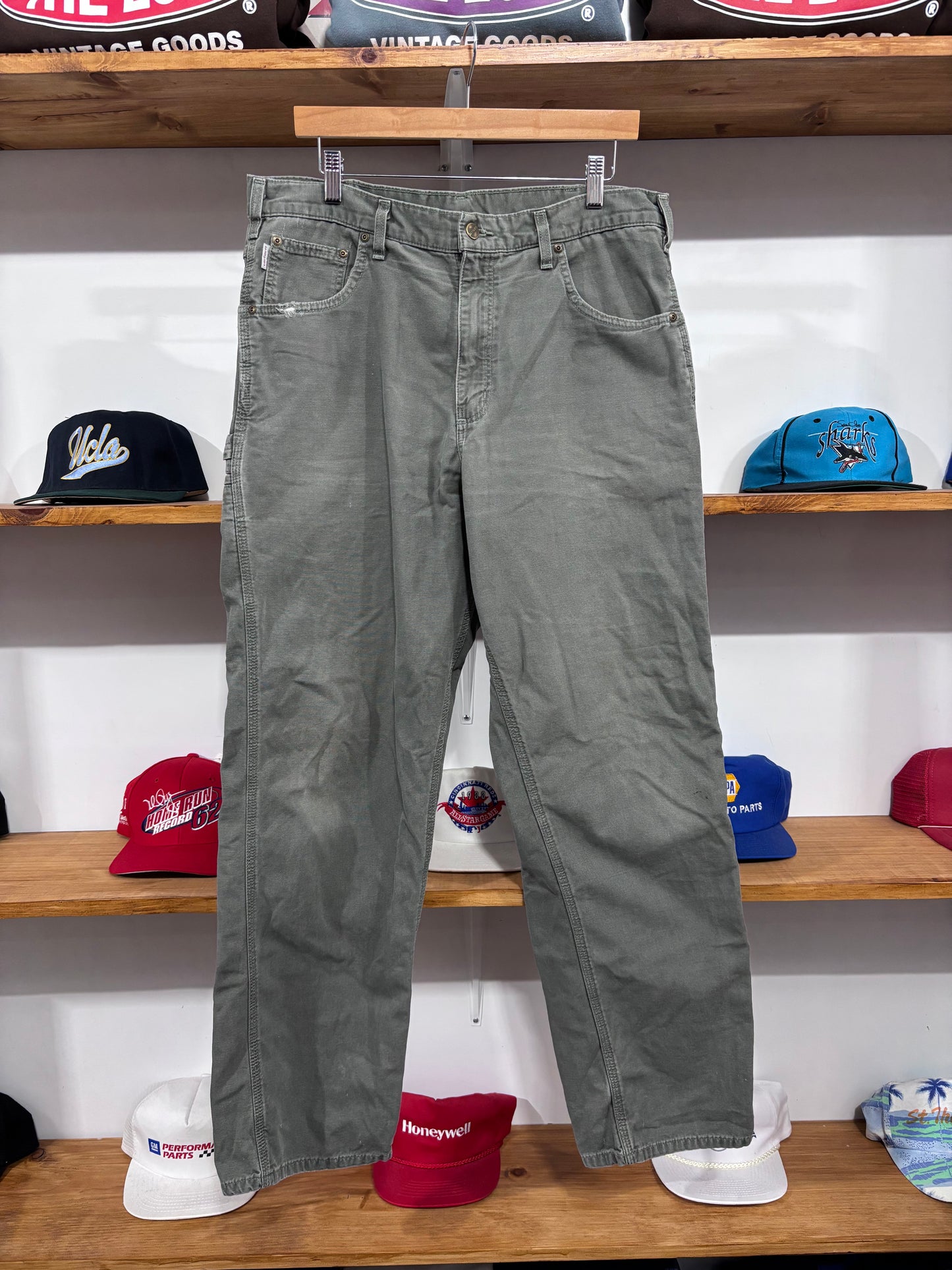 Vintage Carhartt Green Carpenter Pants
