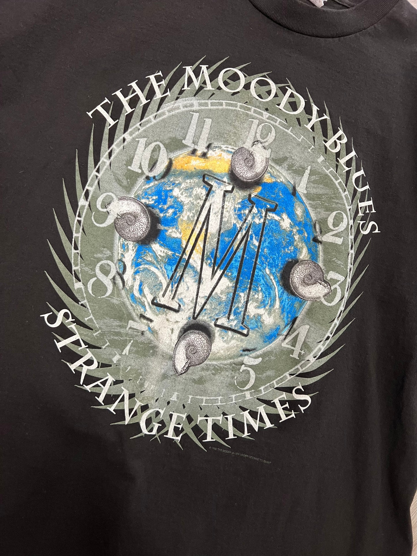 Vintage The Moody Blues Strange Times Tee