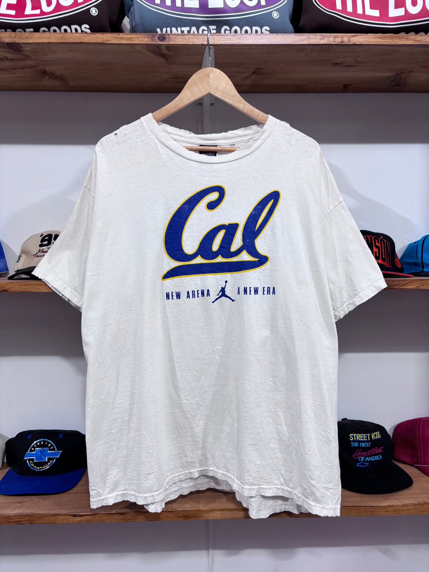 Vintage Nike University of California Distressed Tee