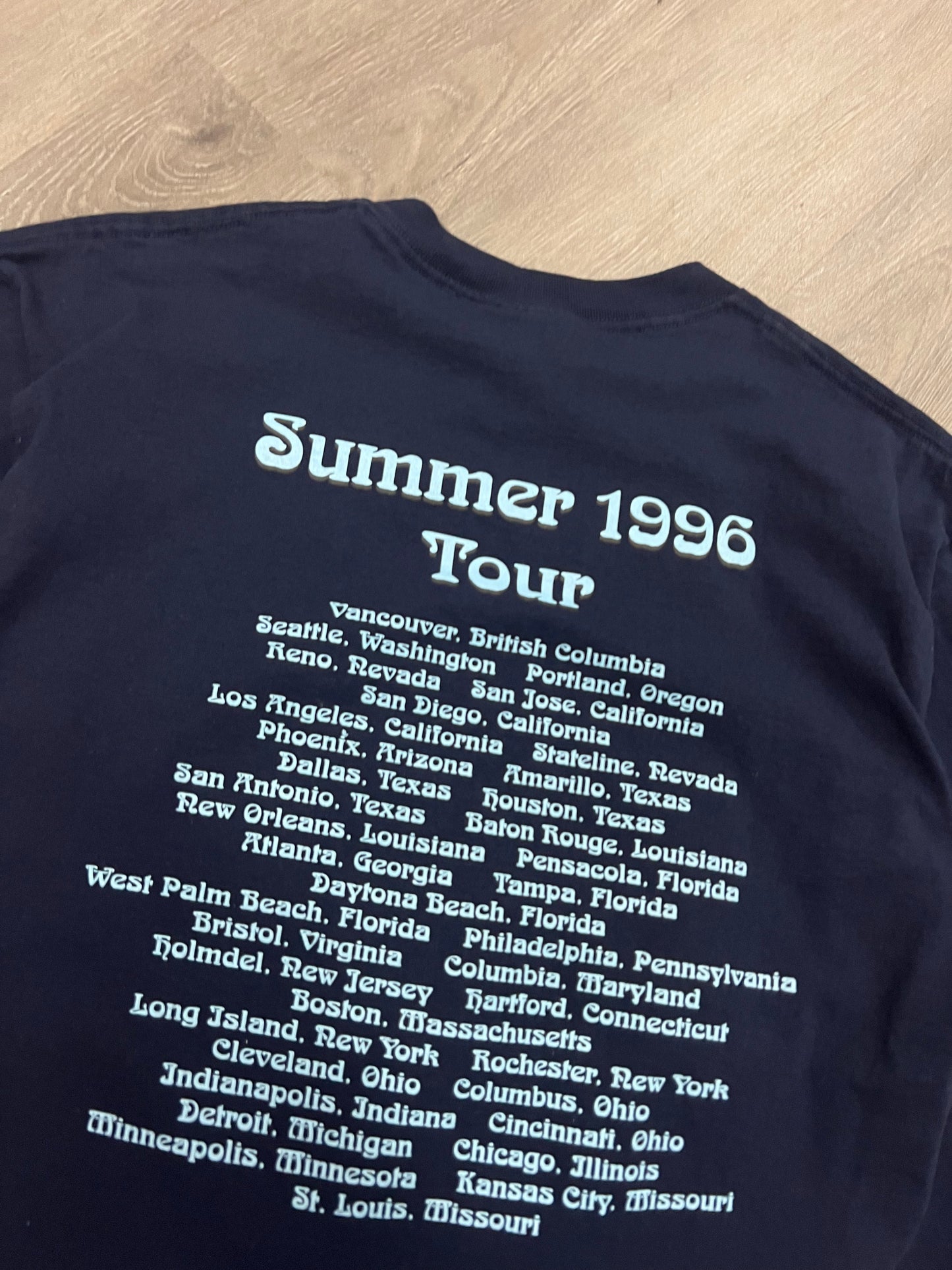 Vintage The Moody Blues ‘96 Tour Tee