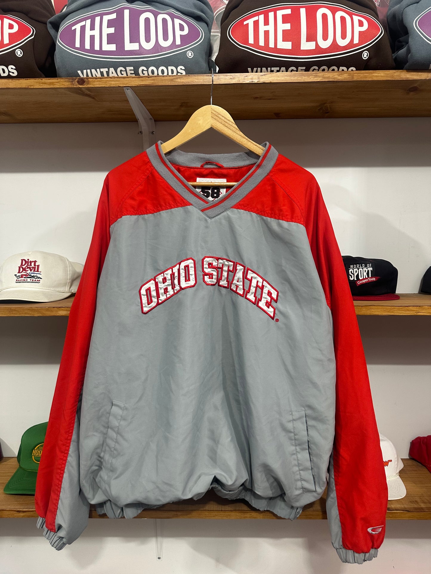 Vintage Ohio State Windbreaker Pullover