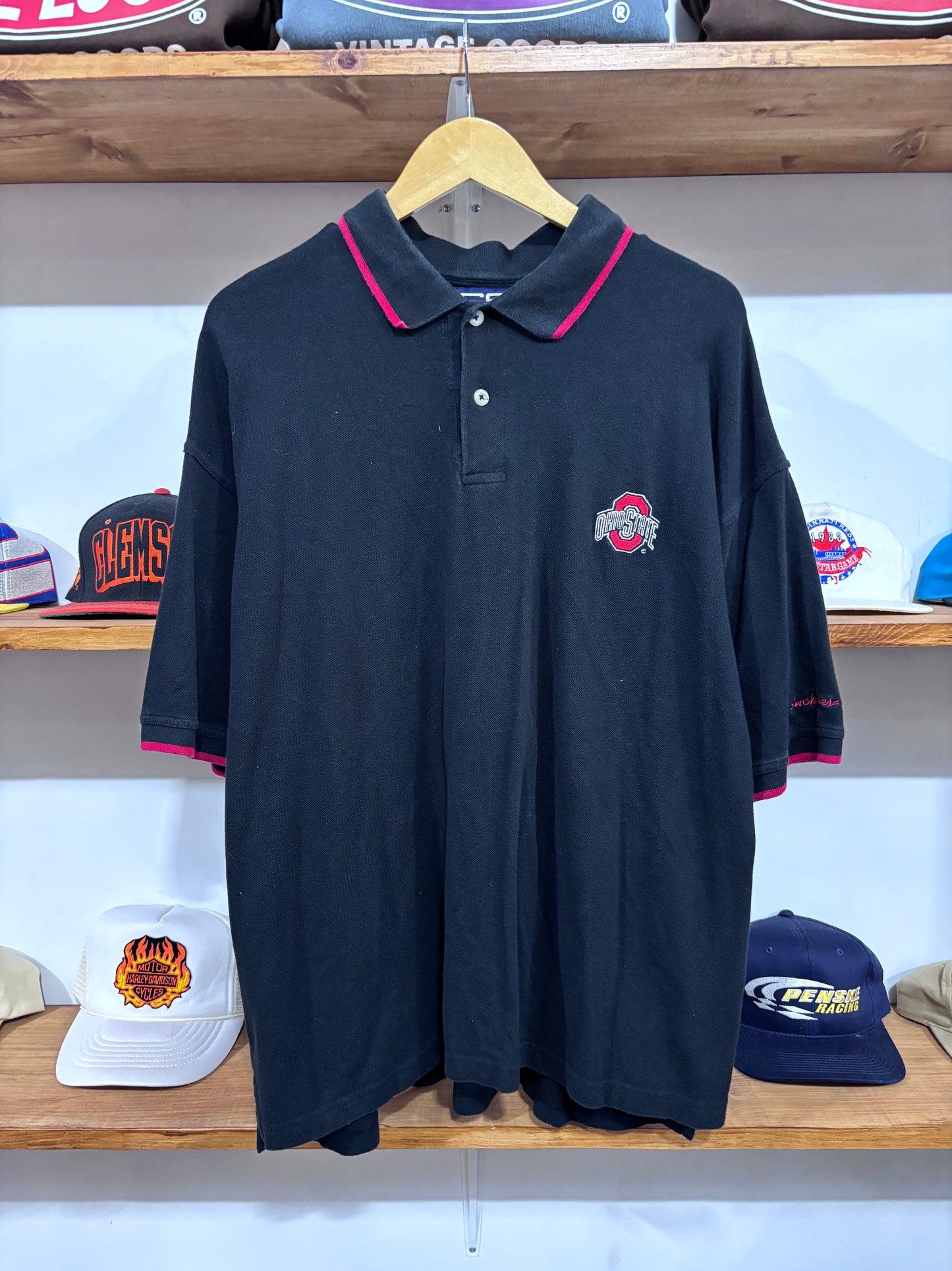 Vintage Ohio State Black Polo