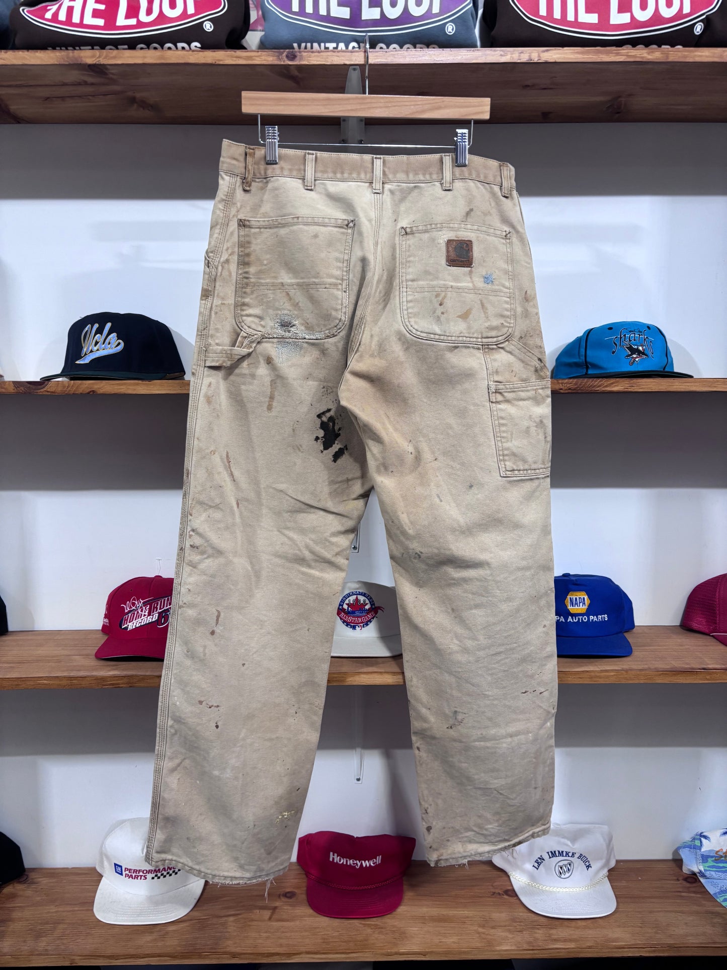 Vintage Carhartt Distressed Patched Pants