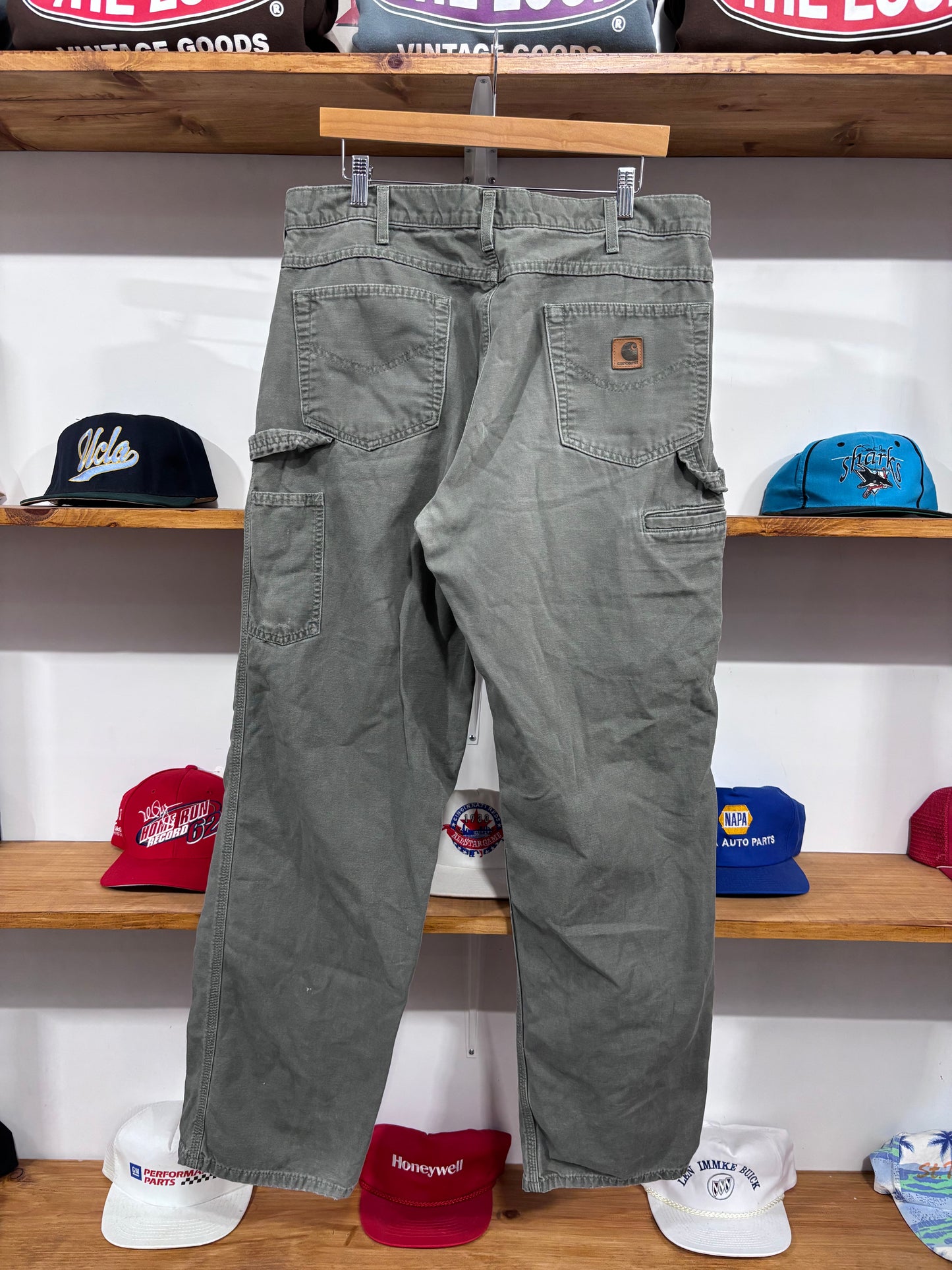 Vintage Carhartt Green Carpenter Pants
