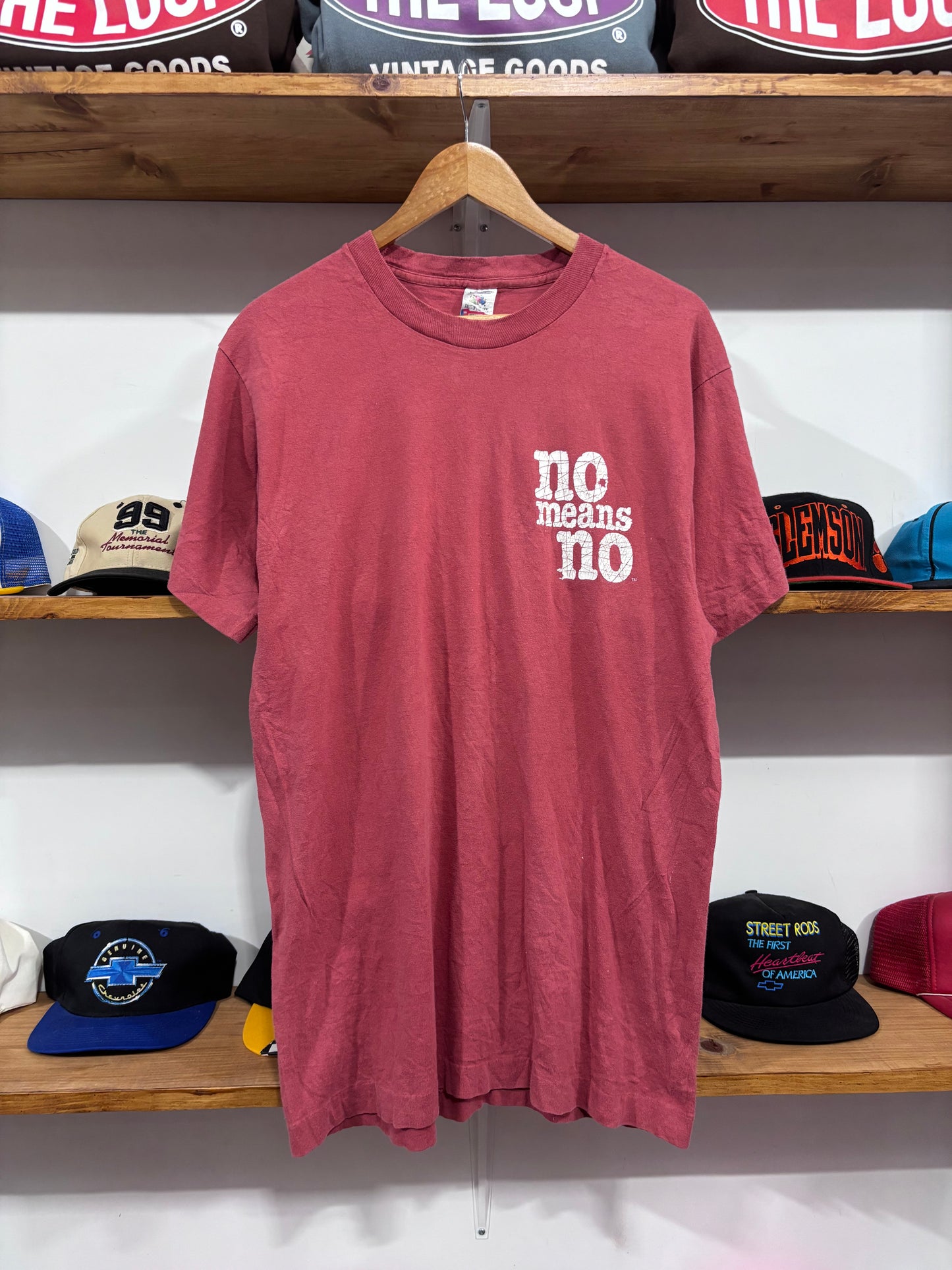 Vintage No Means No Tee