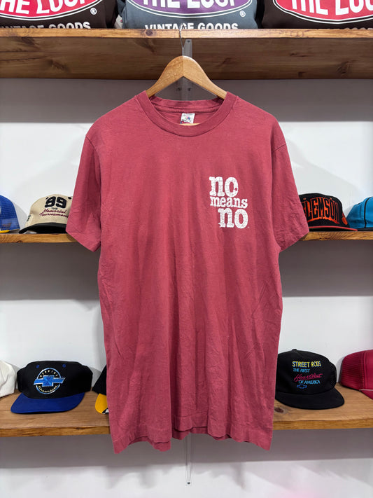 Vintage No Means No Tee