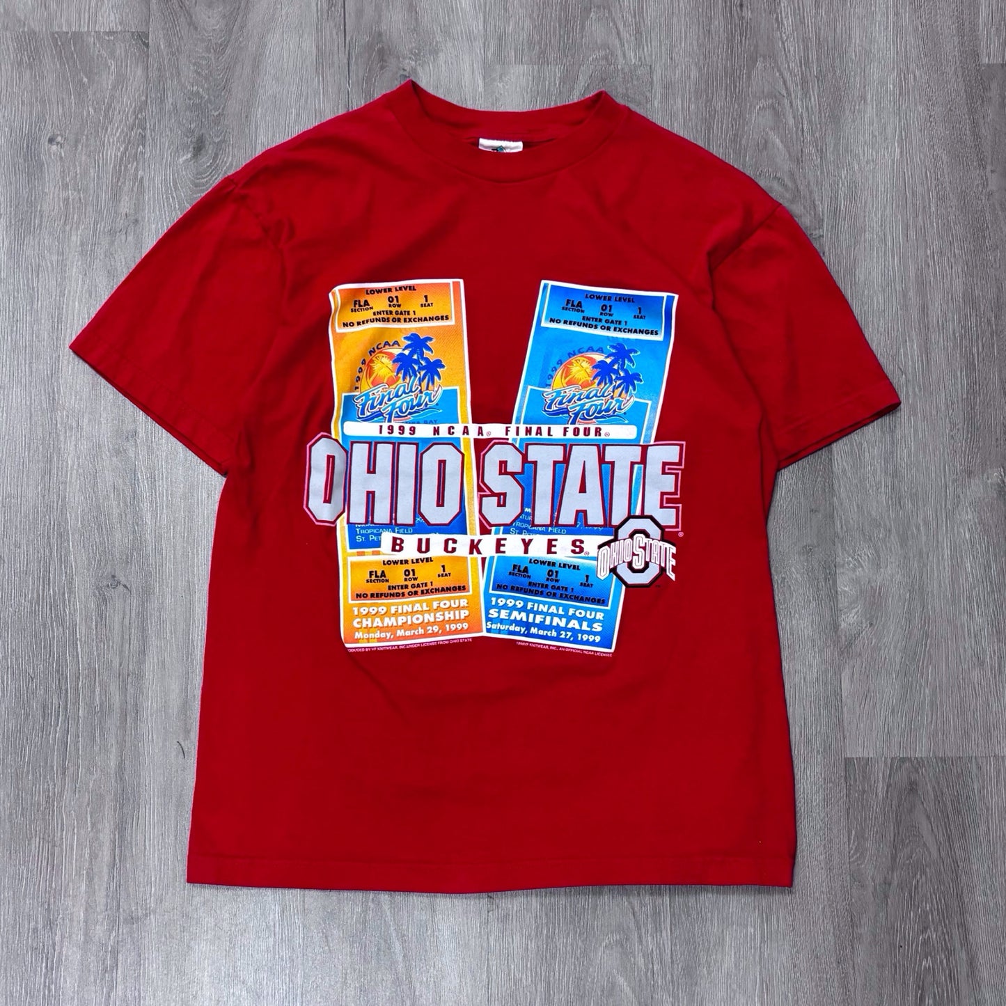 Vintage Ohio State Final Four ‘99 Basketball Tee