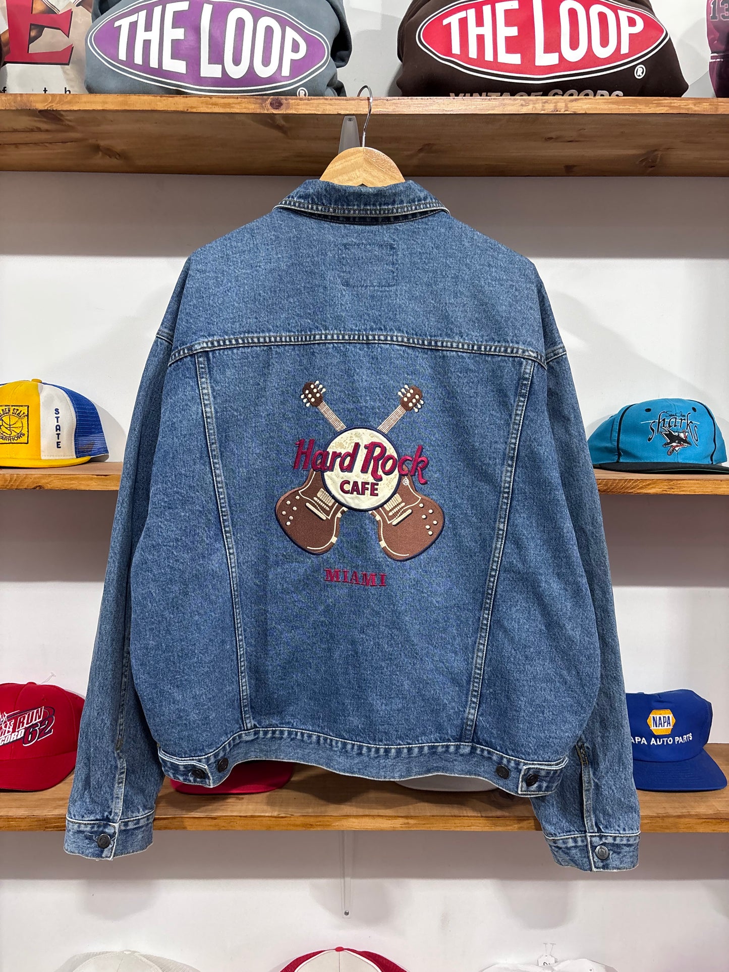 Vintage Hard Rock Cafe Denim Jacket