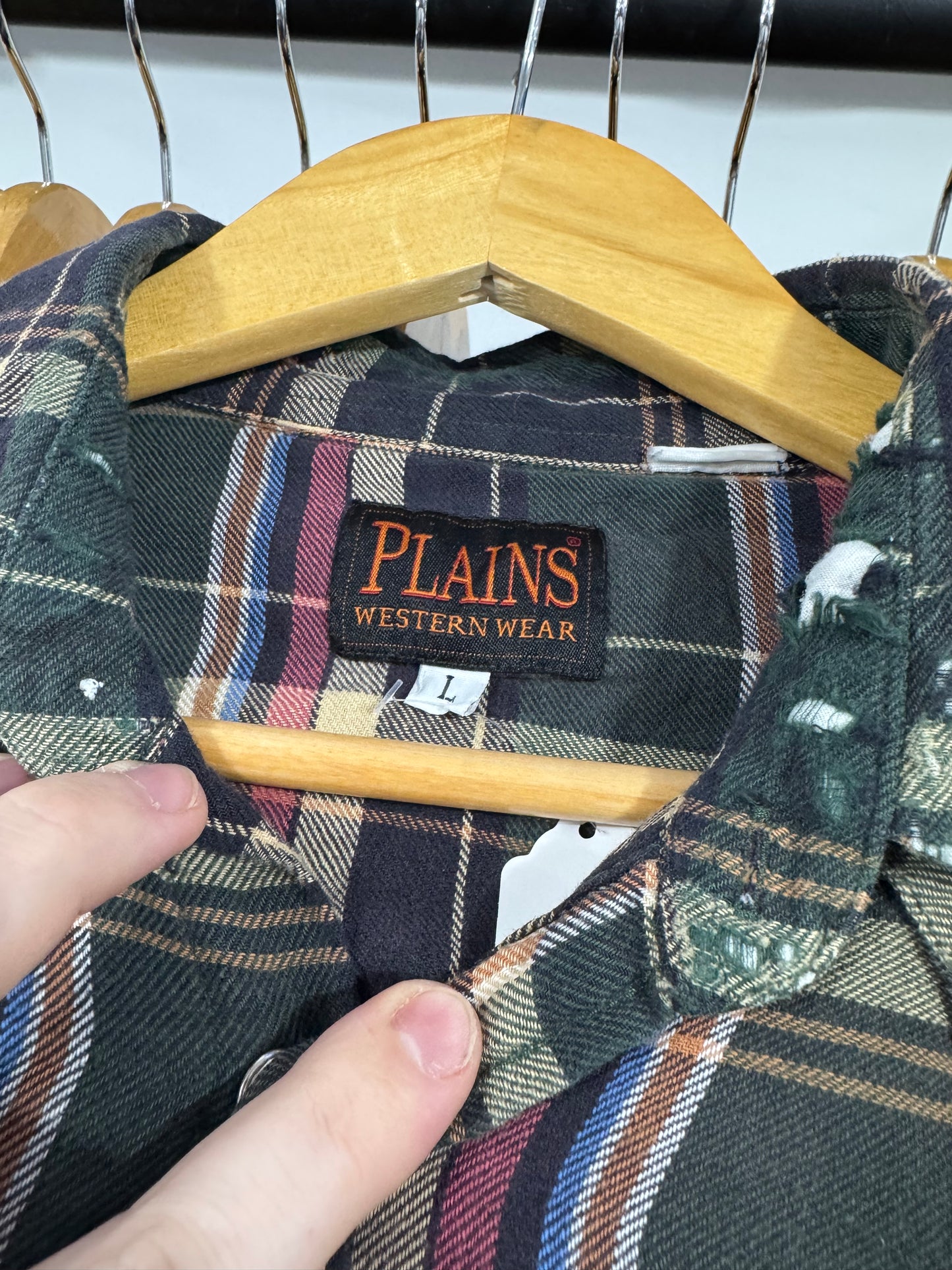 Vintage Pearl Snap Flannel
