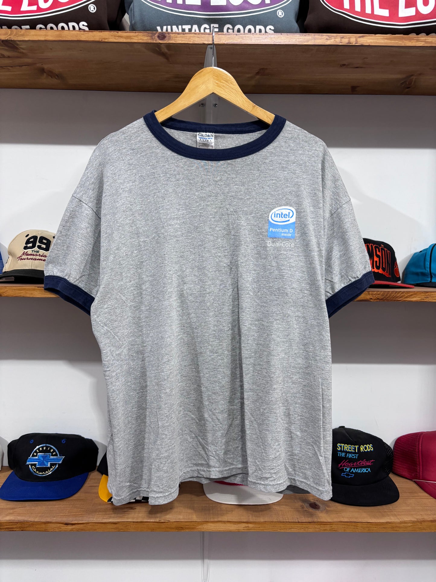 Vintage Intel Ringer Tee