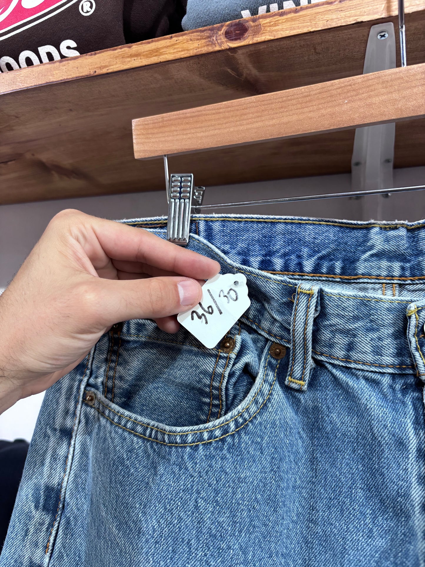 Vintage Levi’s 505 Blue Denim Jeans