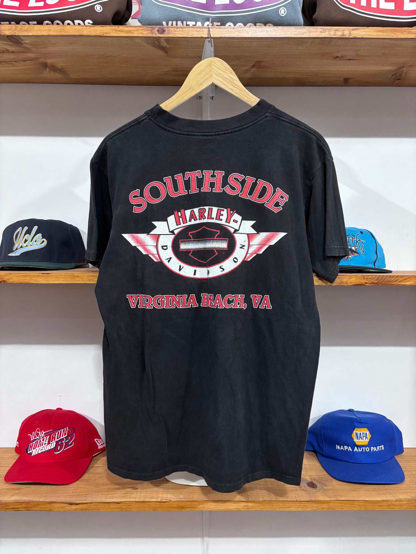 Vintage Harley Davidson Pocket Tee