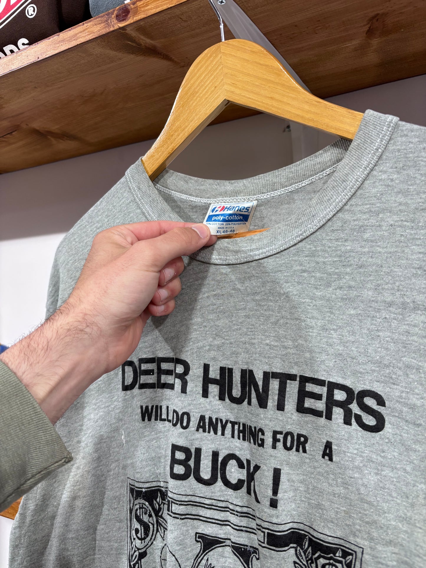 Vintage Deer Hunting Funny Tee
