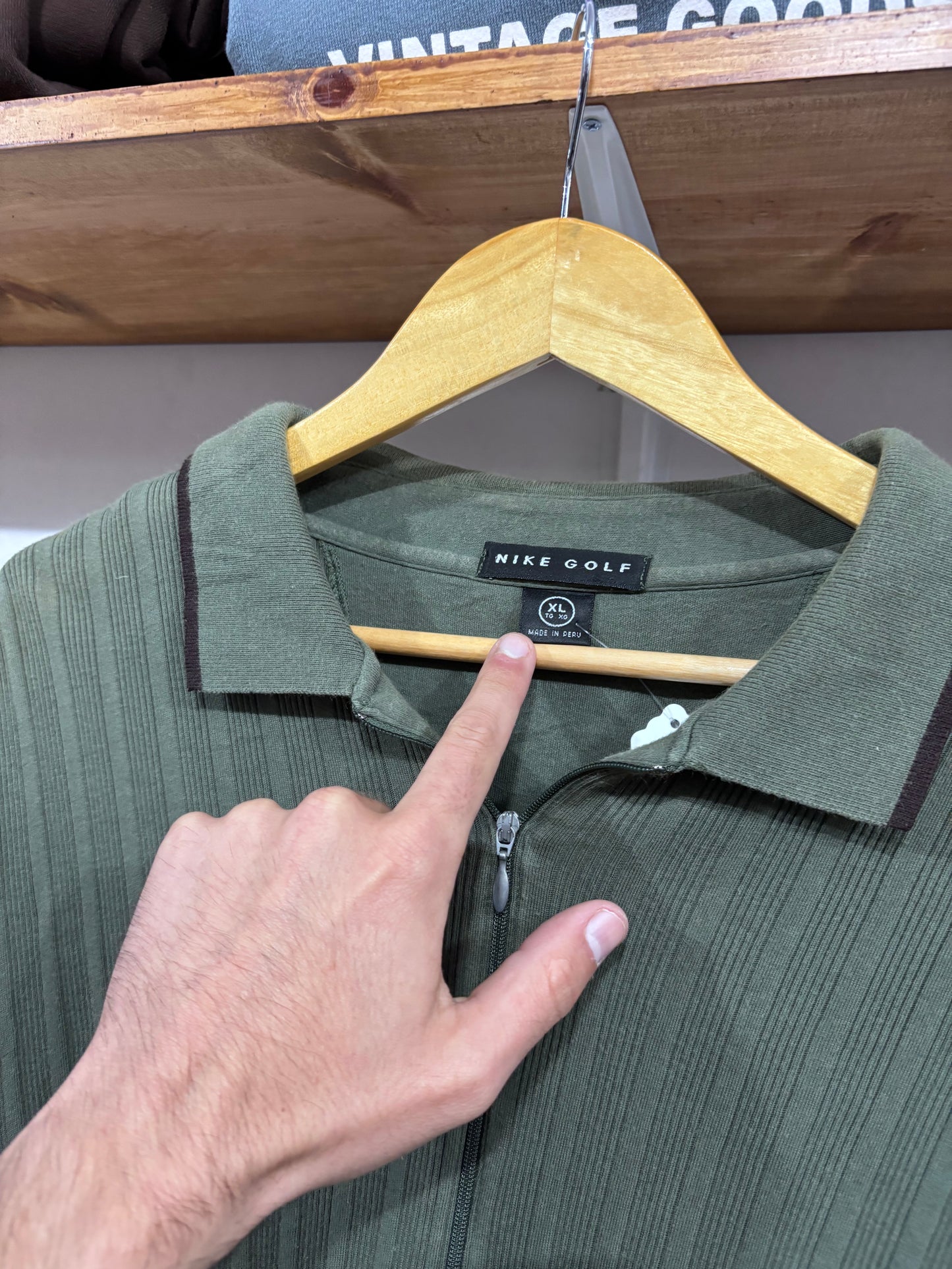 Vintage Nike Golf Green Fleece