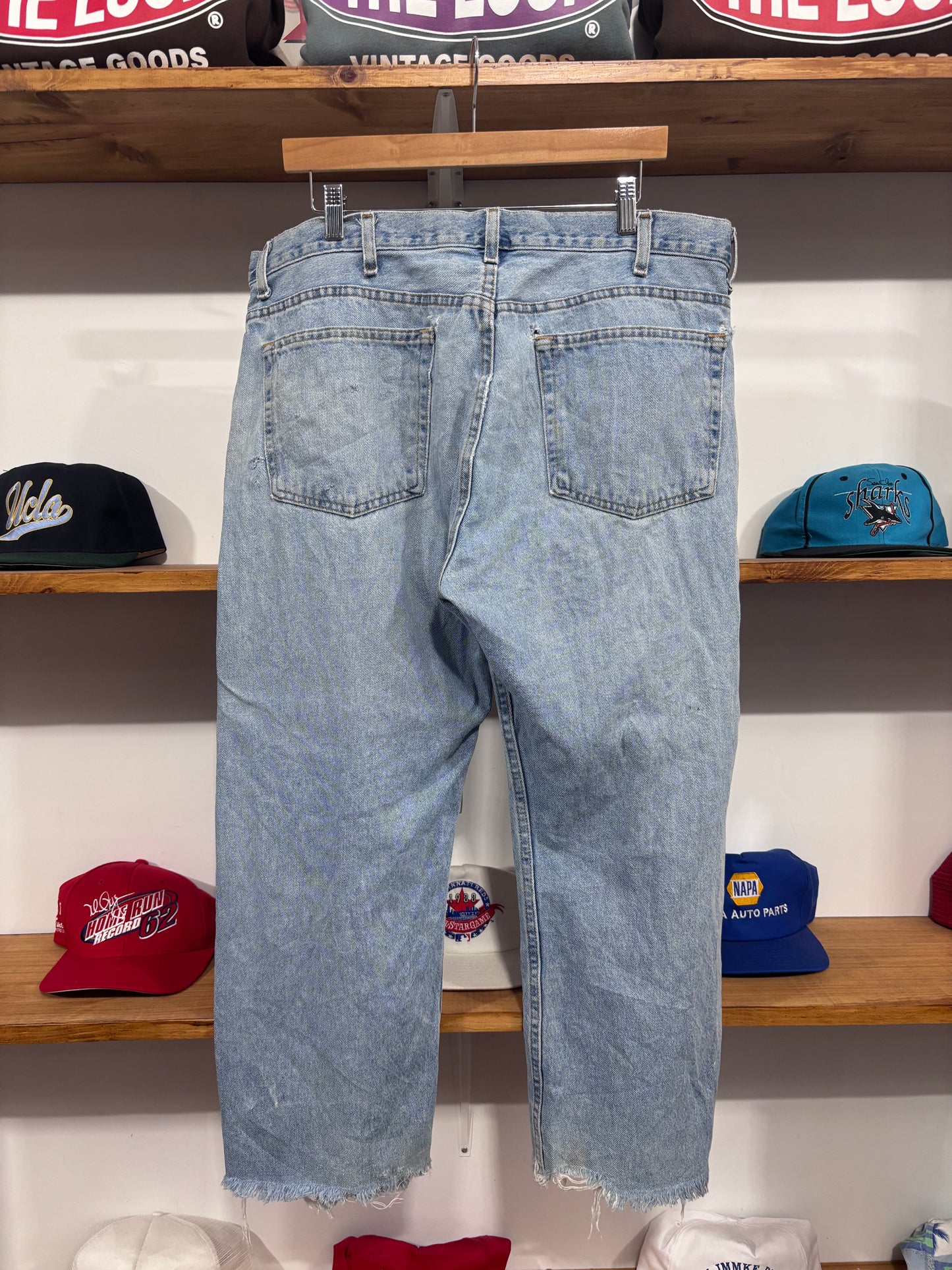 Vintage Distressed Faded Glory Denim Jeans