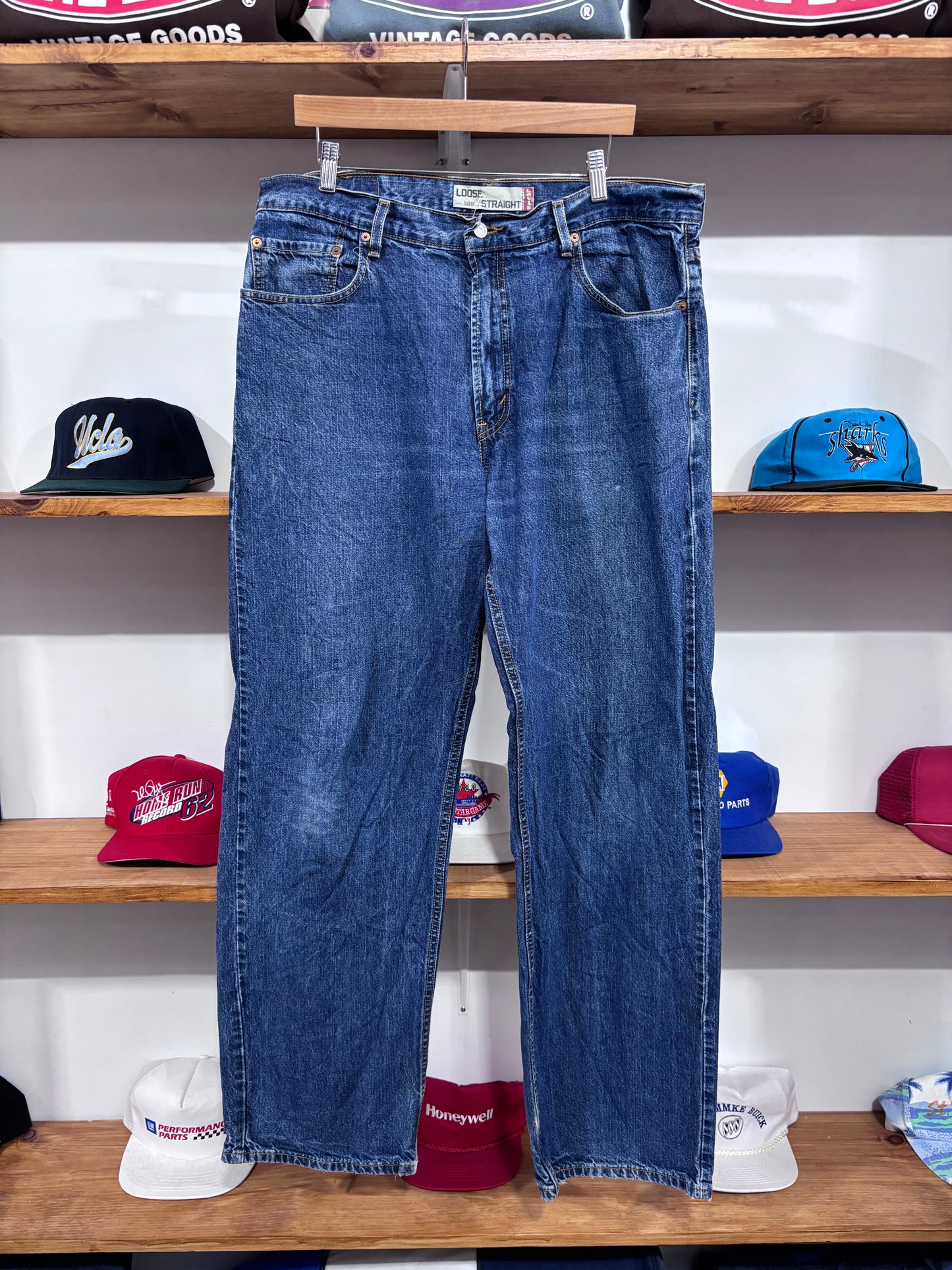 Vintage Levi’s 569 Blue Denim Jeans