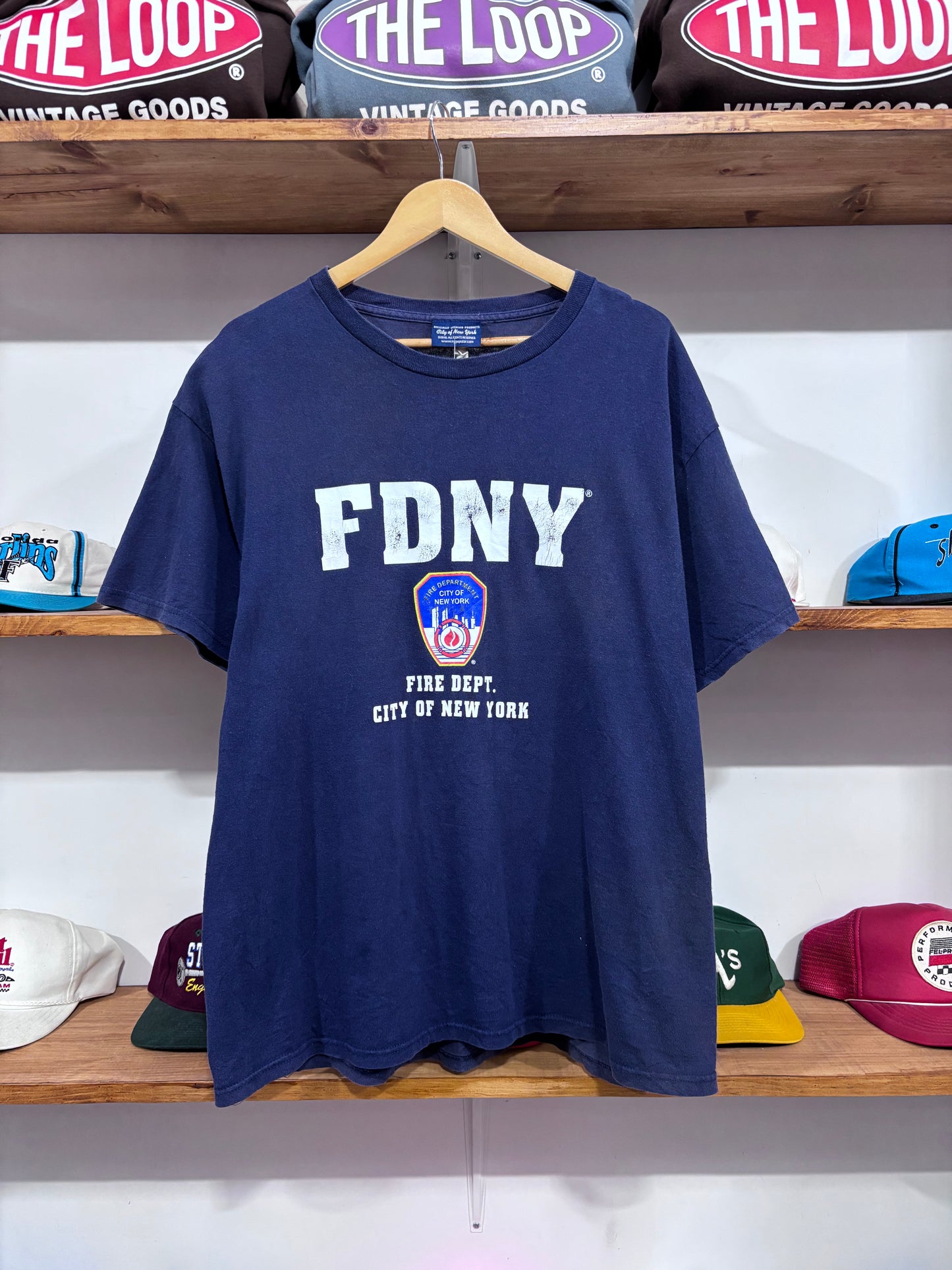 Vintage Fire Department New York Tee