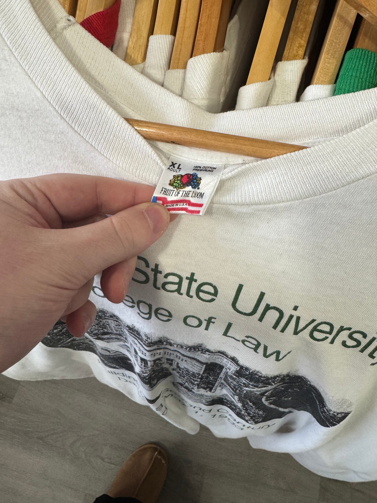 Vintage College of Law Tee