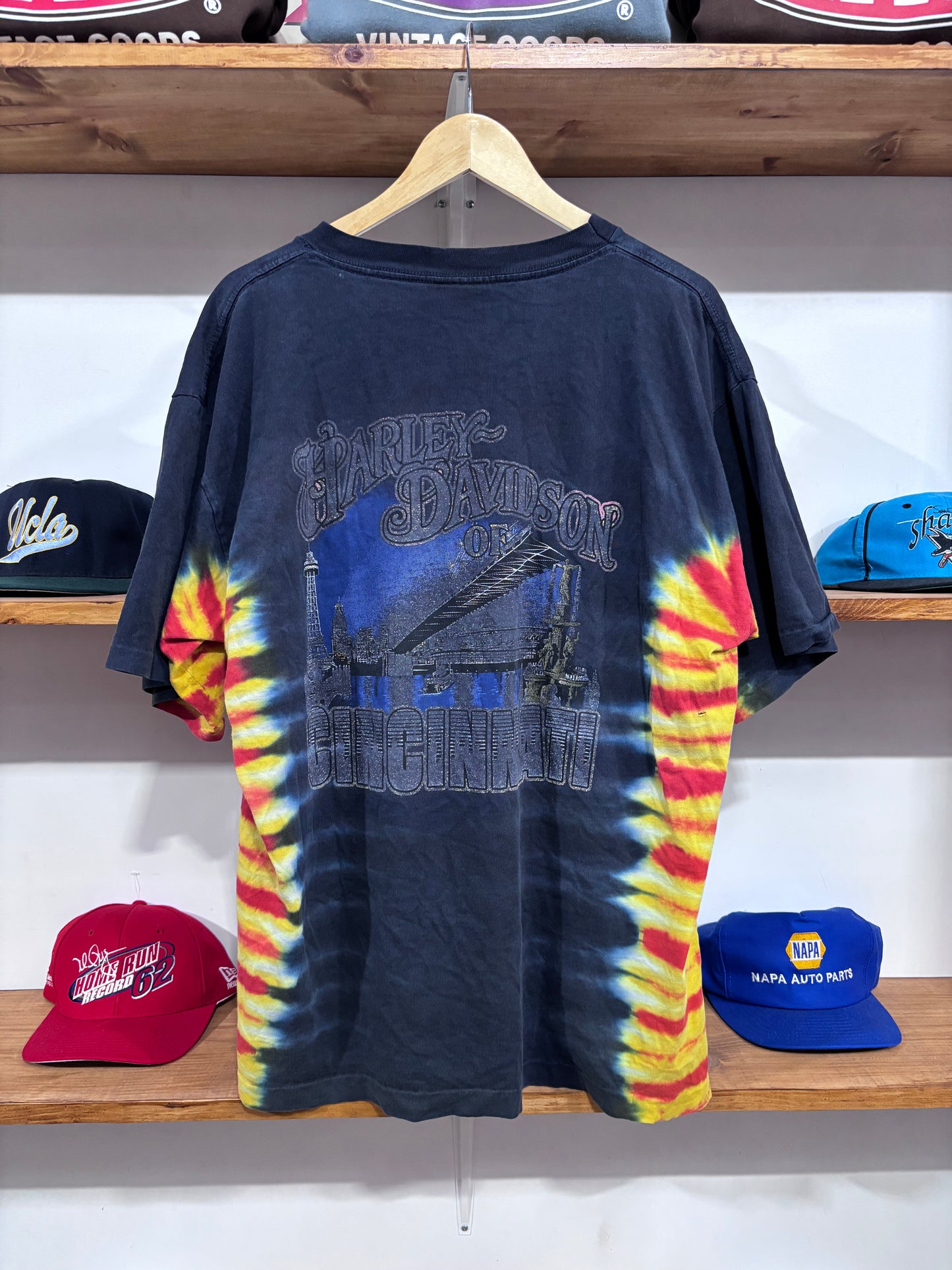 Vintage Harley Davidson Tie Dye Tee