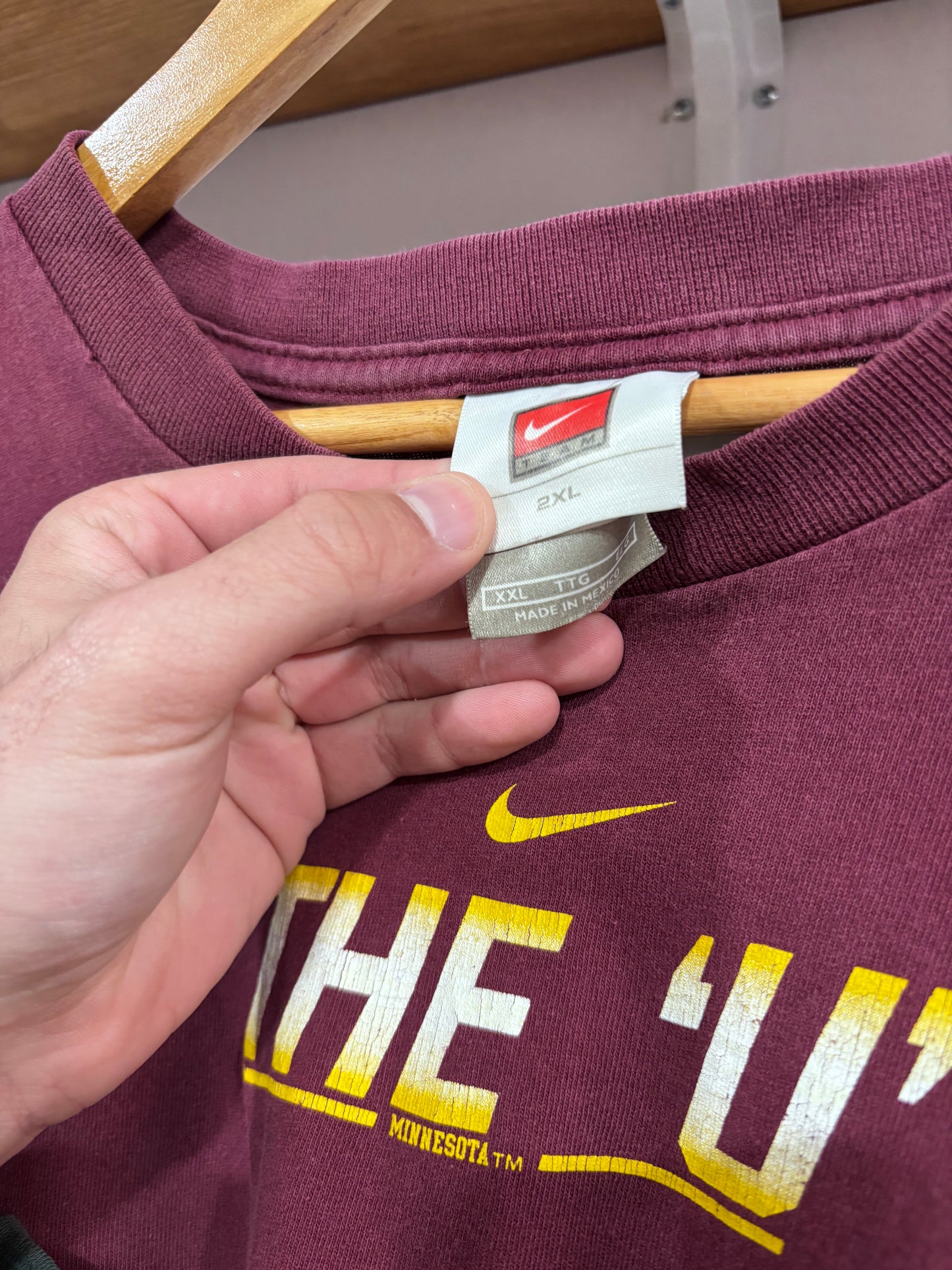Vintage Nike Minnesota Golden Gophers Tee