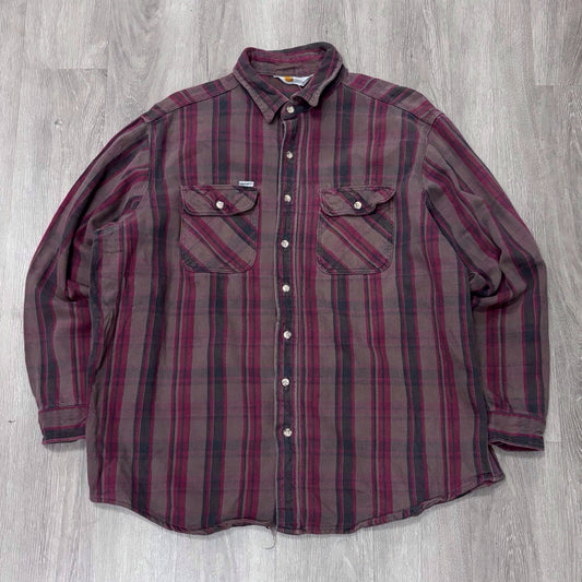 Vintage Carhartt Flannel Button Up