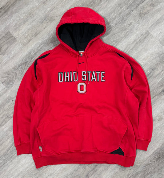 Vintage OSU Nike Center Swoosh Hoodie