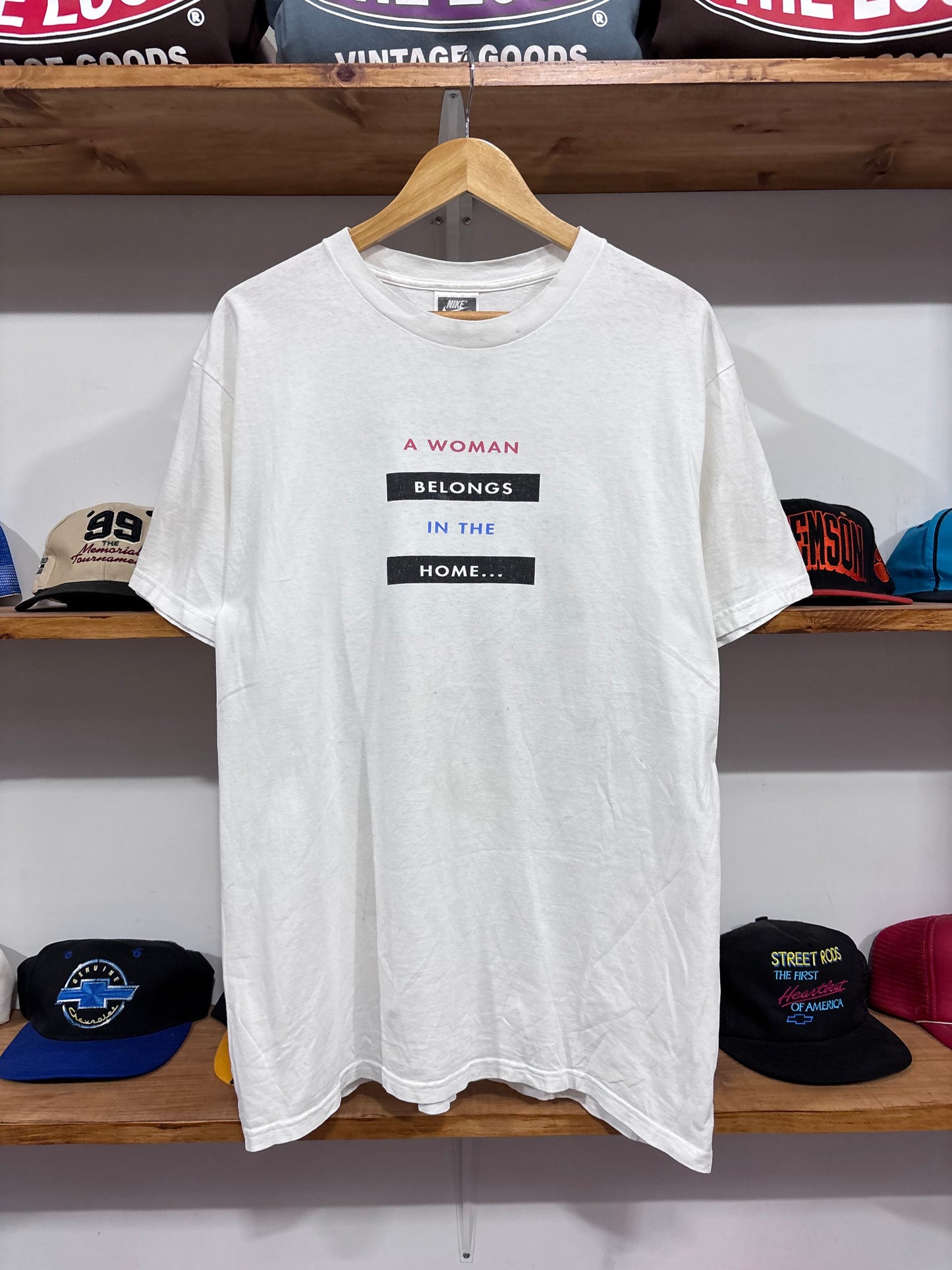 Vintage Nike Feminism Promo Tee