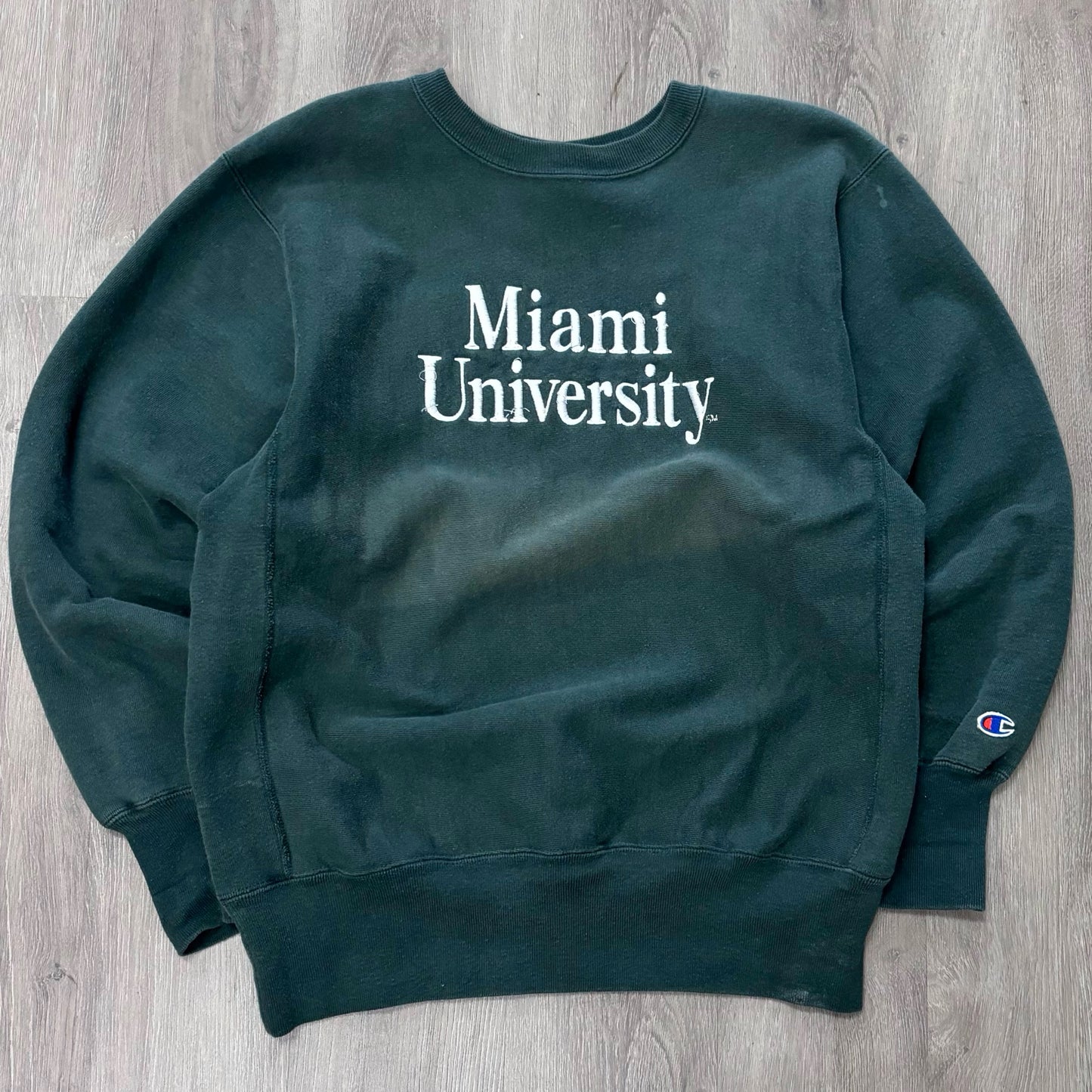 Vintage Miami University Reverse Weave Champion Crewneck