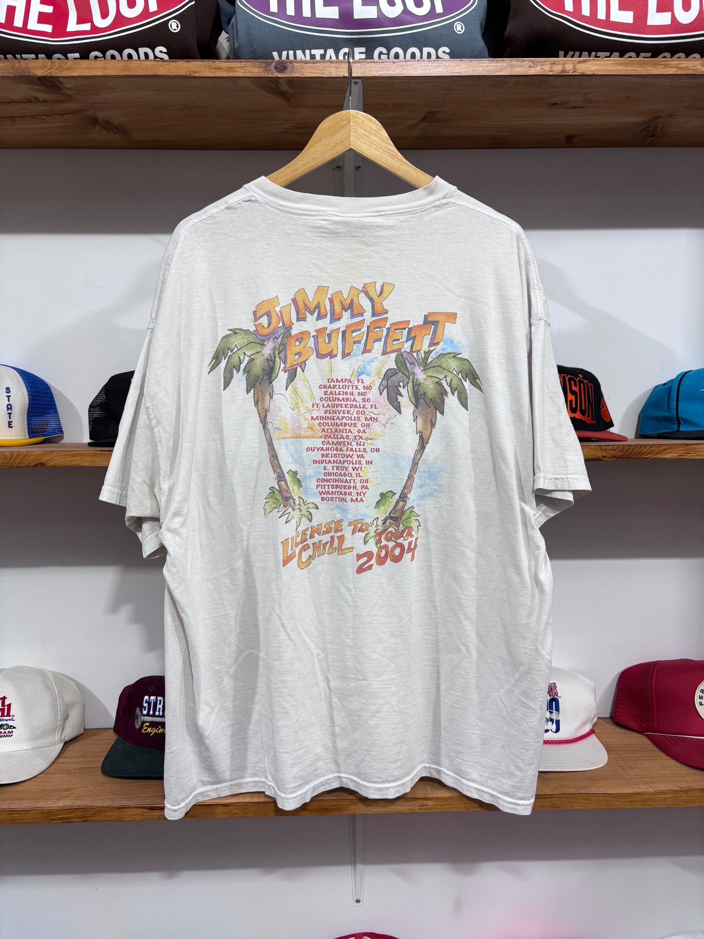 Vintage Jimmy Buffet Tour Tee