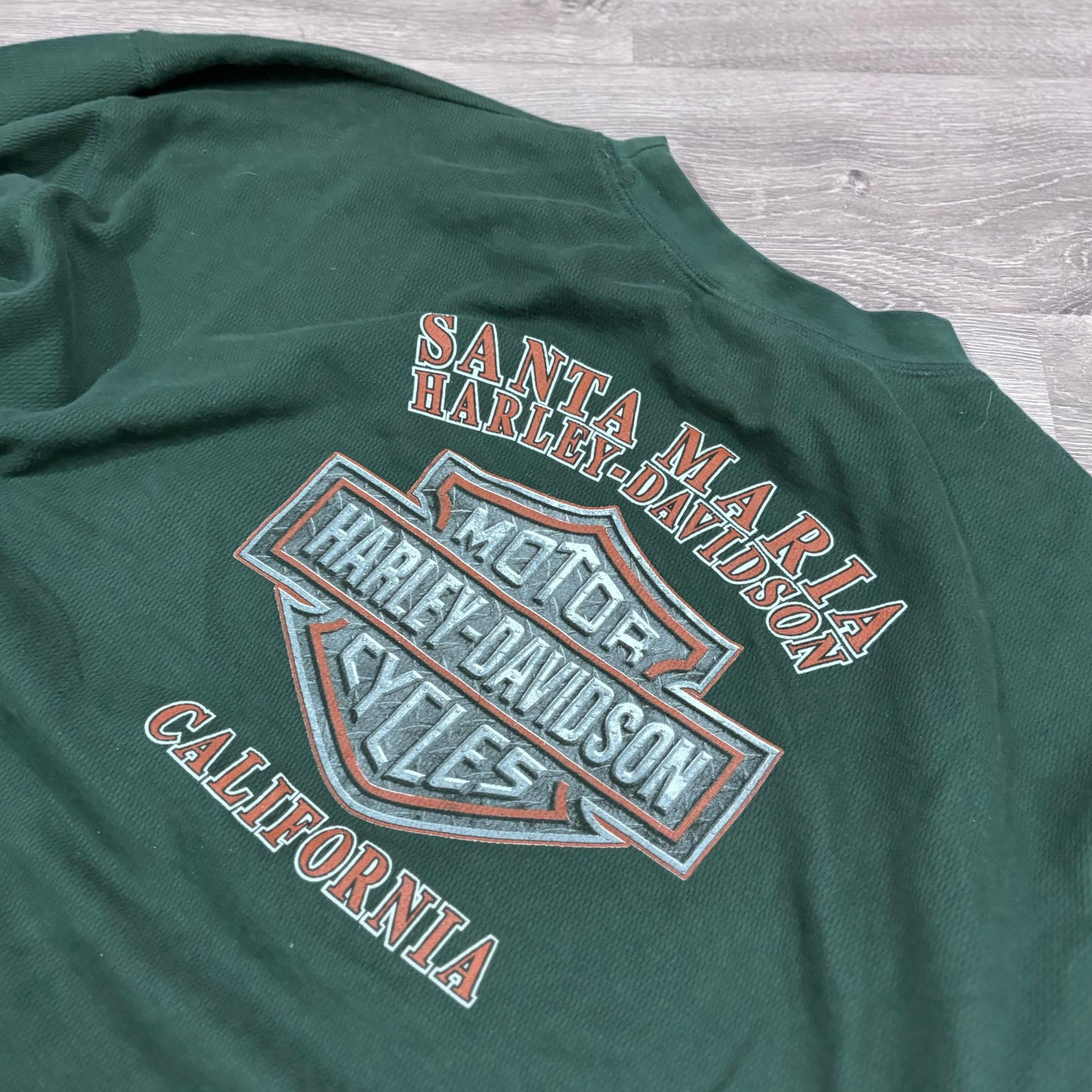Vintage Harley Davidson Thermal Long Sleeve Tee