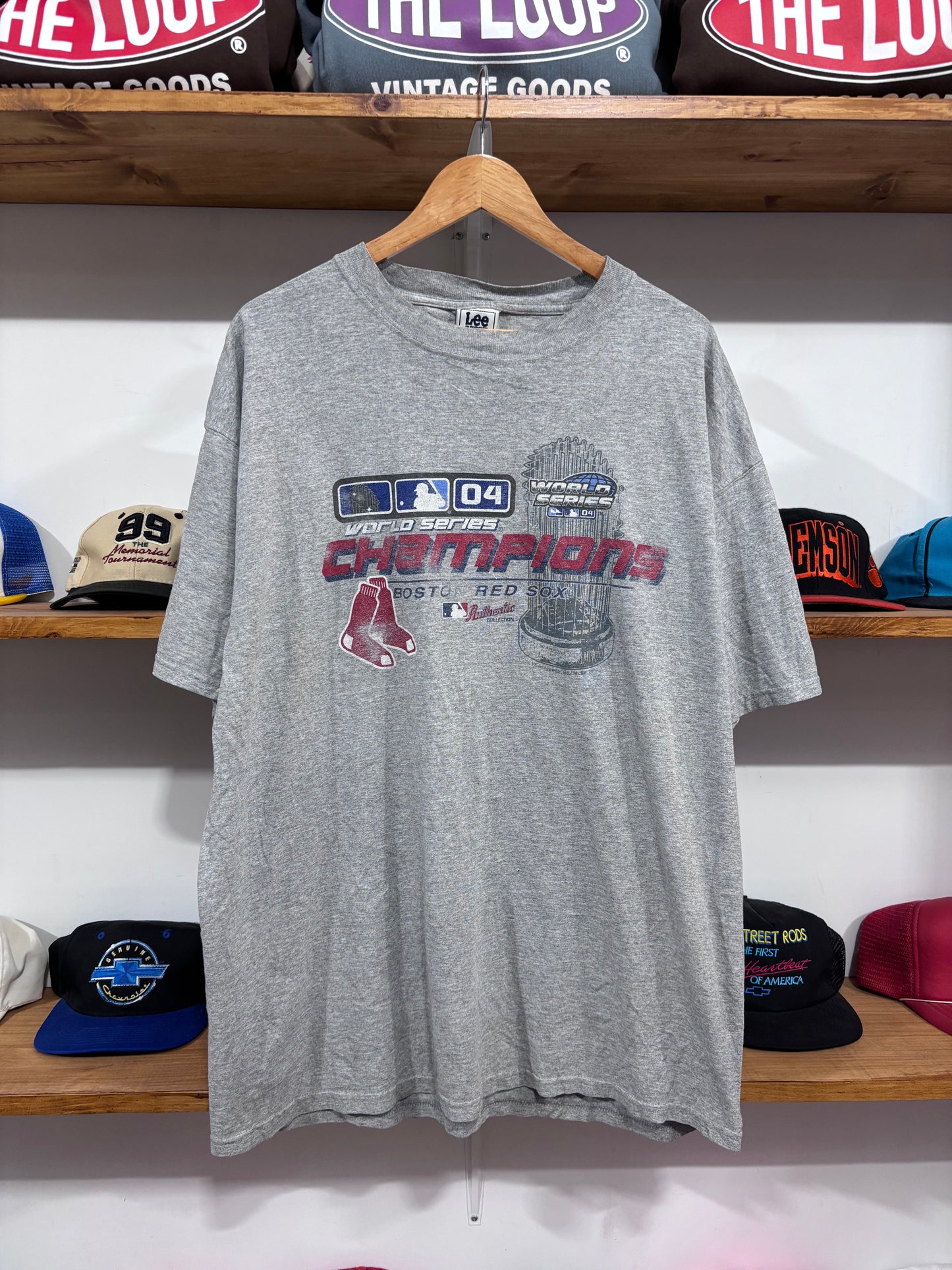 Vintage Boston Red Sox Champs Tee