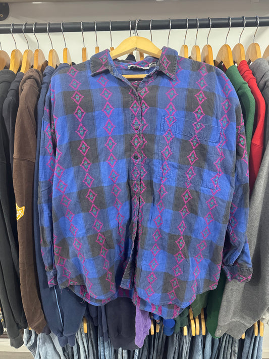 Vintage Aztec Flannel