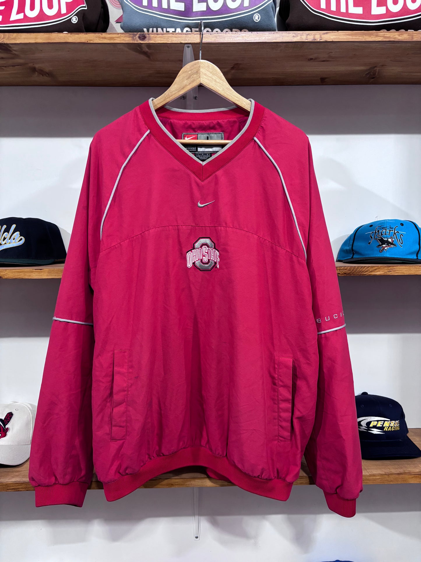 Vintage Ohio State Nike Pullover Windbreaker