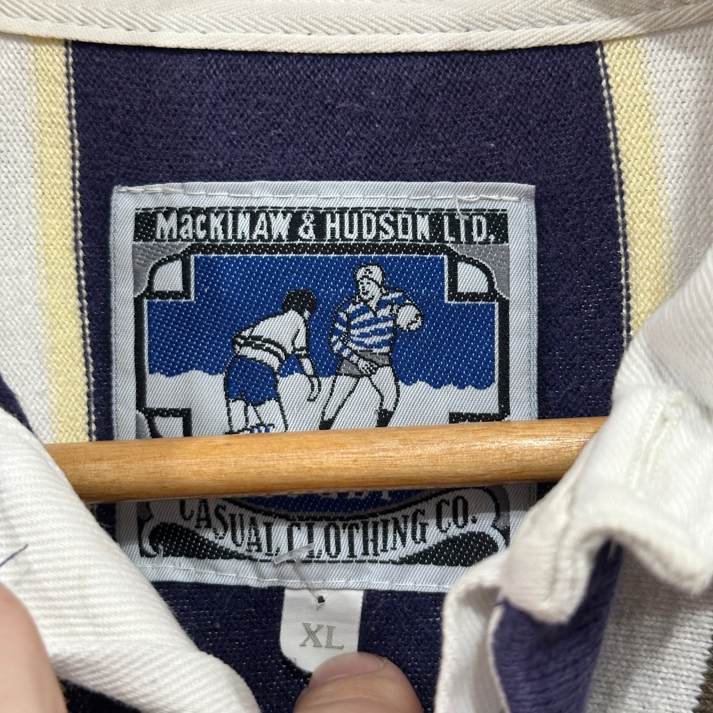 Vintage Long Sleeve Rugby Shirt