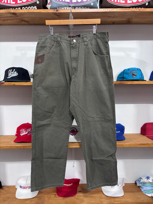 Vintage Wrangler Green Carpenter Pants