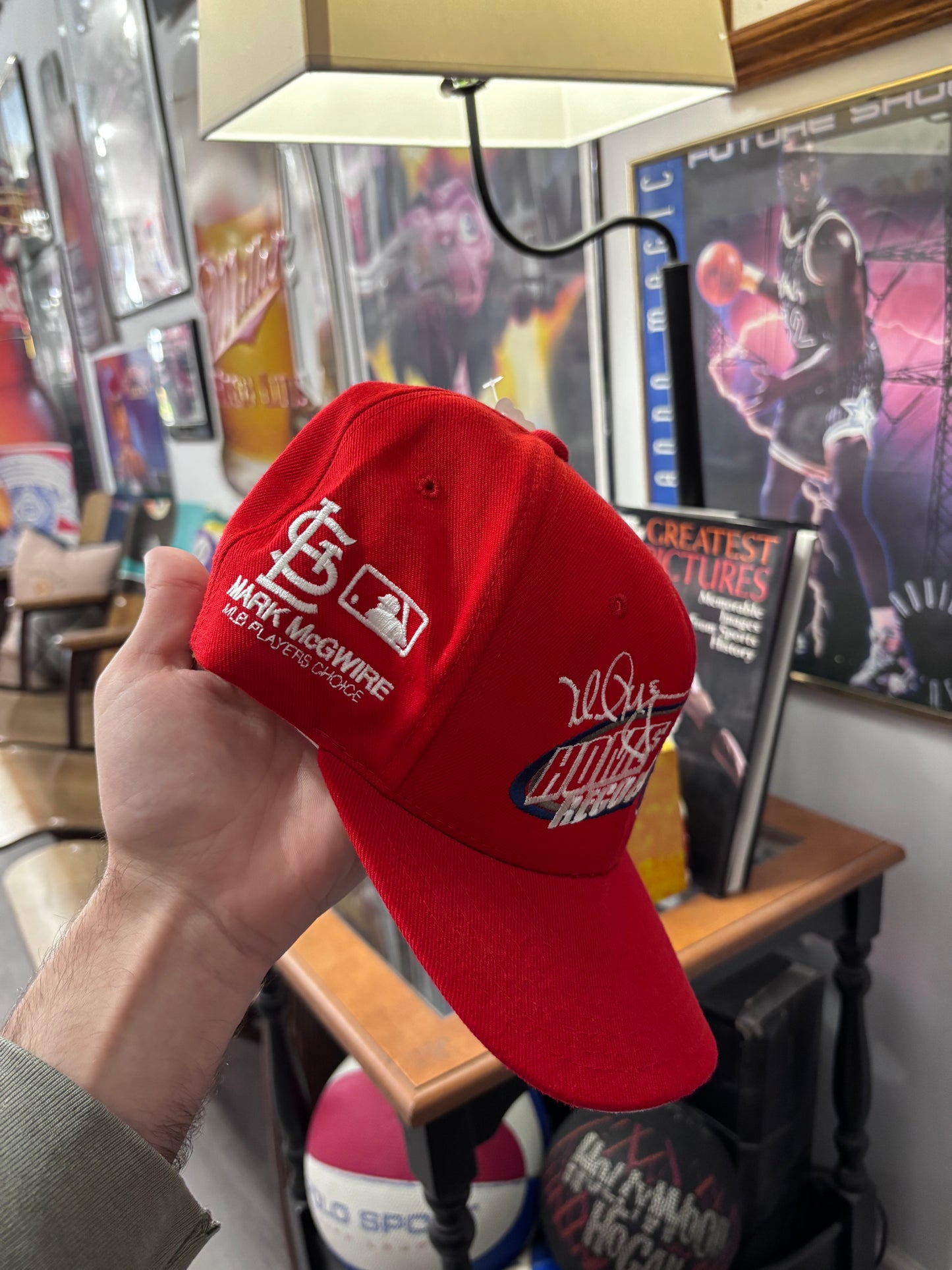 Vintage Mark McGwire St. Louis Cardinals Hat