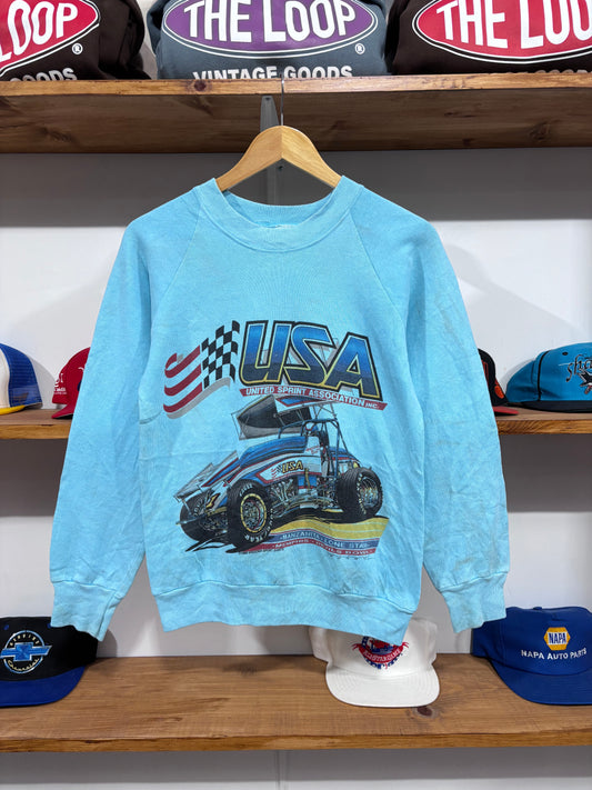 Vintage USA Racing Crewneck