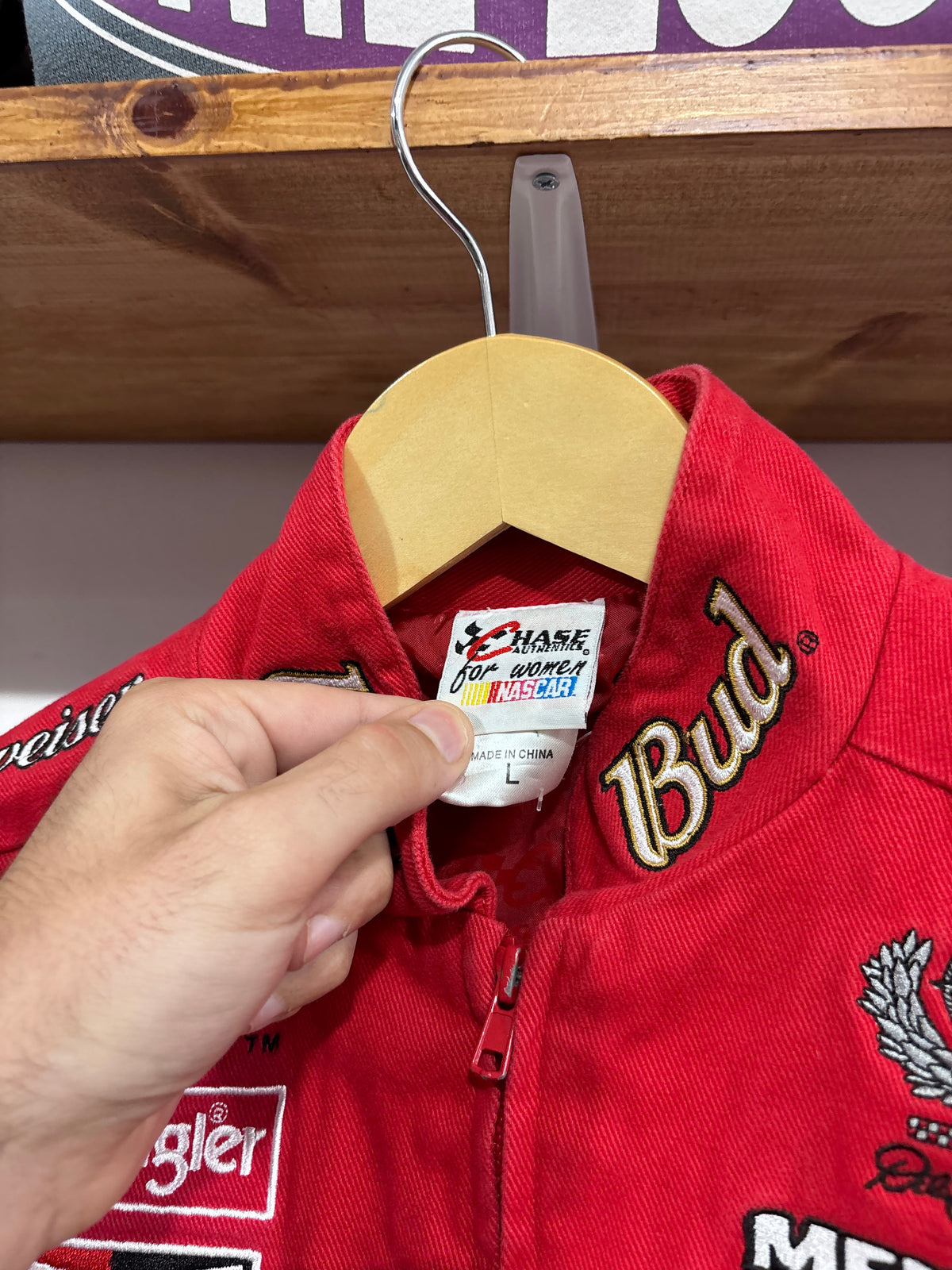 Vintage Budweiser Racing Jacket
