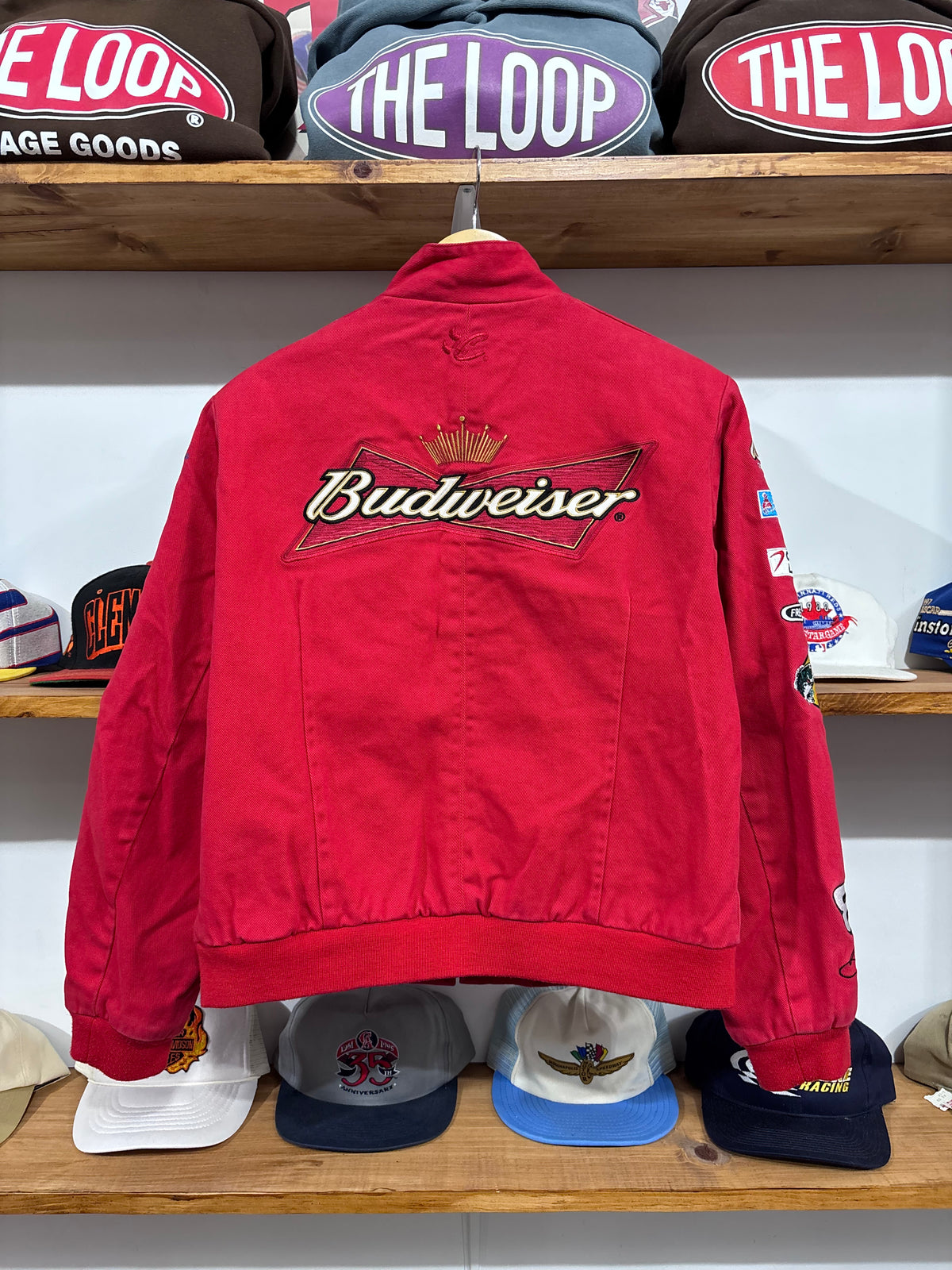 Vintage Budweiser Racing Jacket