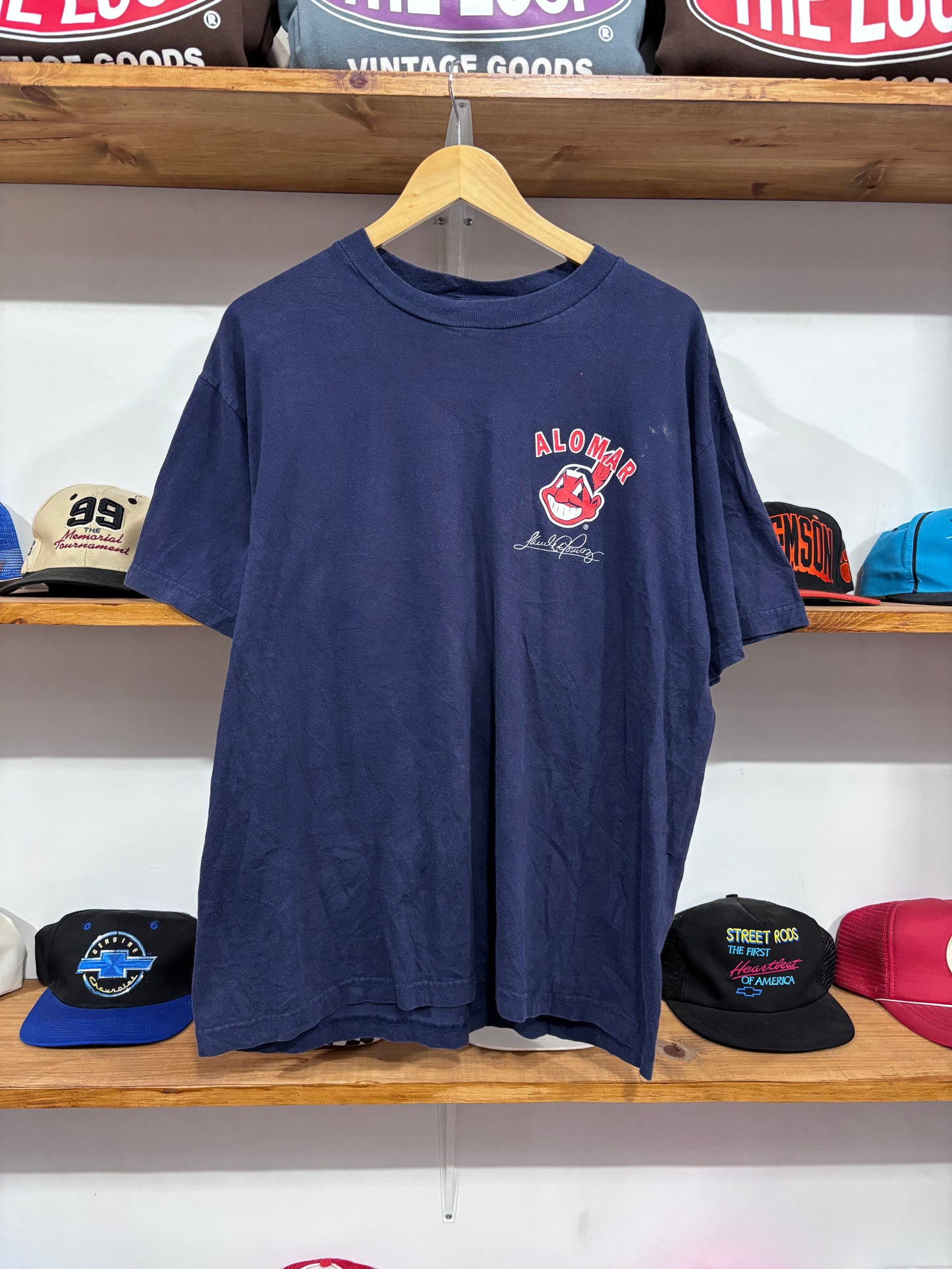 Vintage Cleveland Indians Roberto Alomar Tee