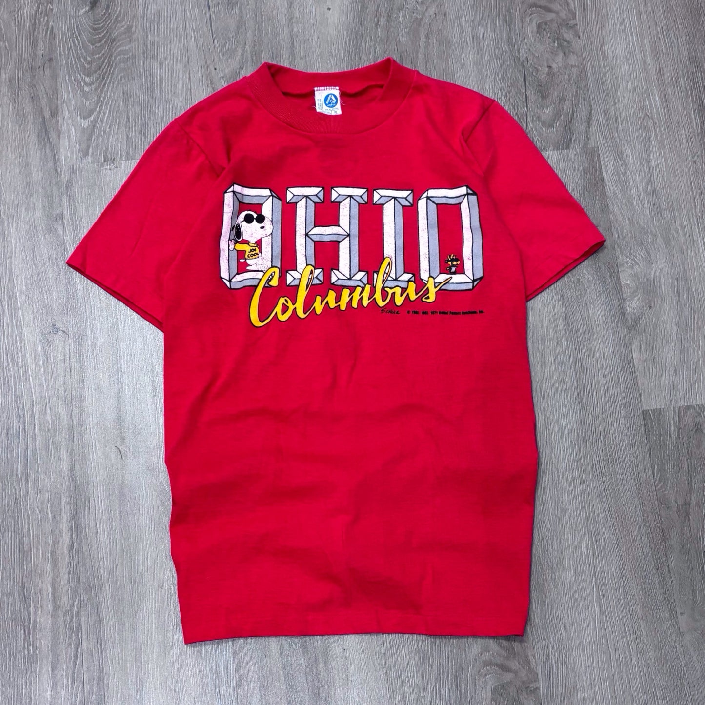 Vintage Ohio State Snoopy Joe Cool Tee