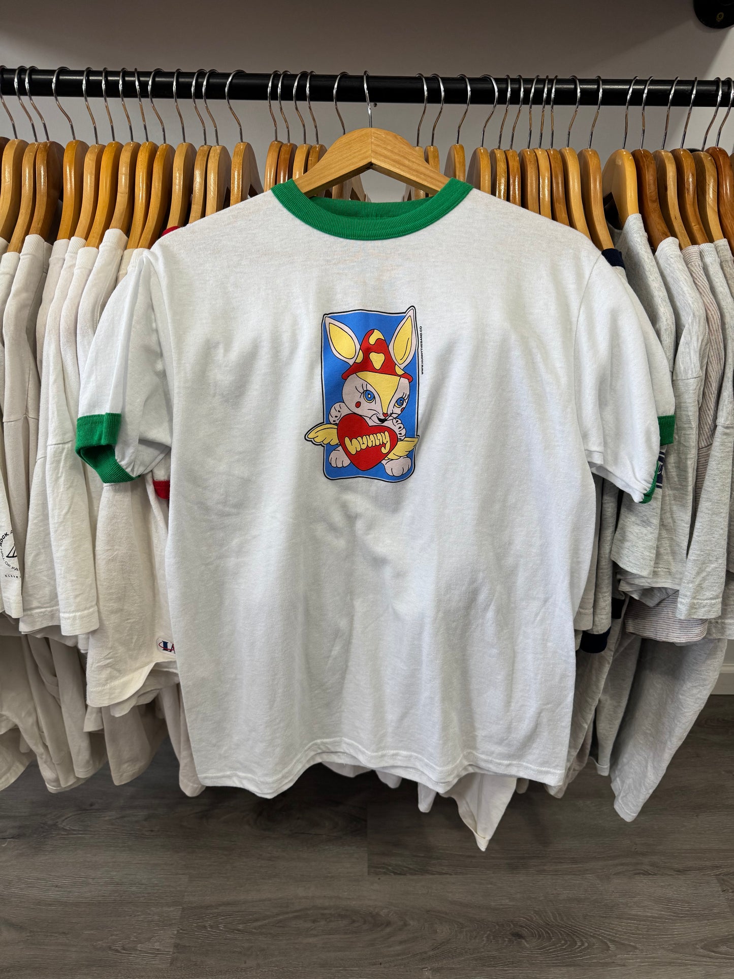 Vintage Bunny Ringer Tee