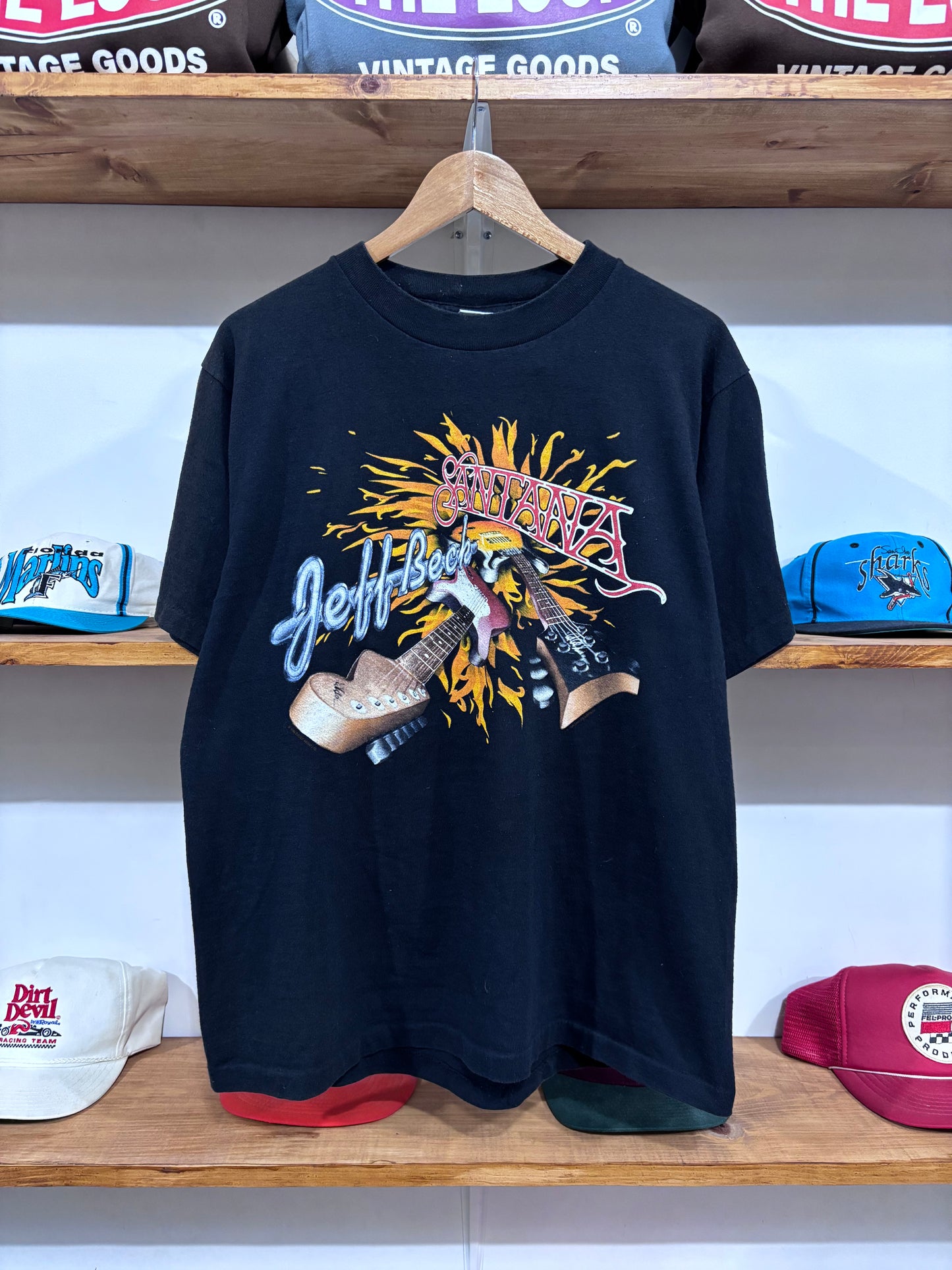 Vintage Santana & Jeff Beck Tour Tee