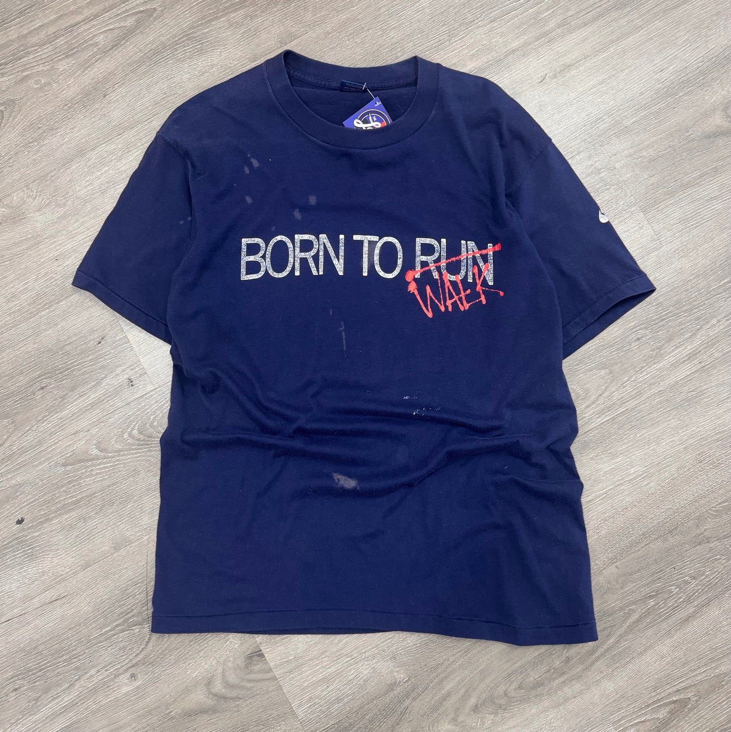 Vintage Nike Born To Walk Tee