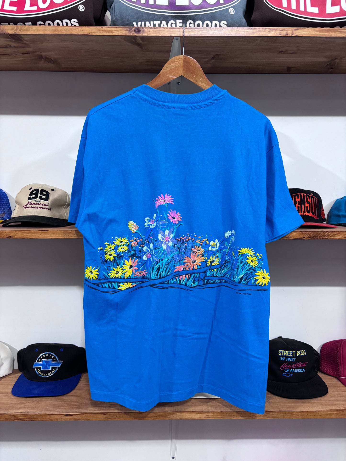 Vintage Nature Puff Print Tee
