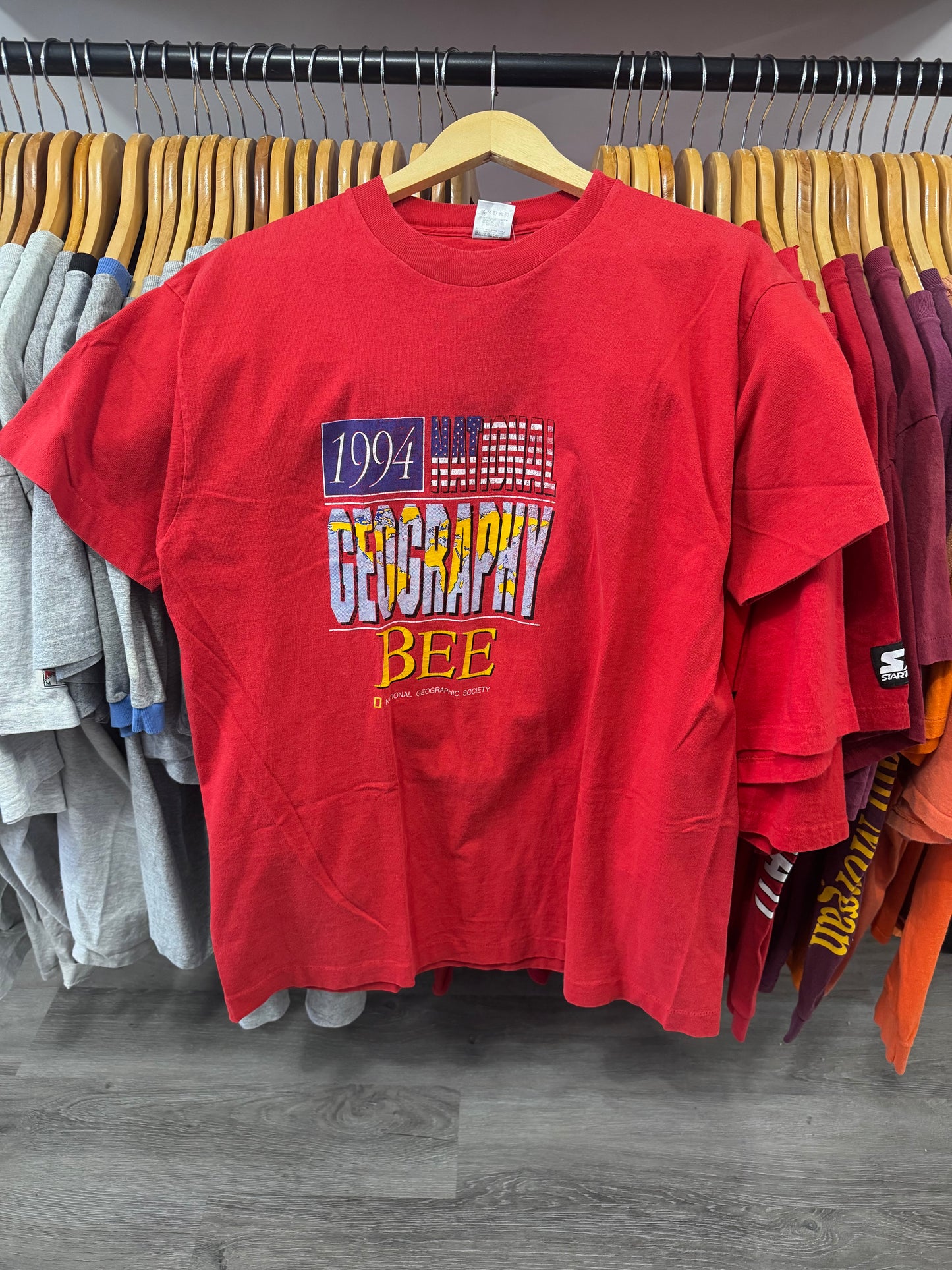 Vintage Geography Bee Tee