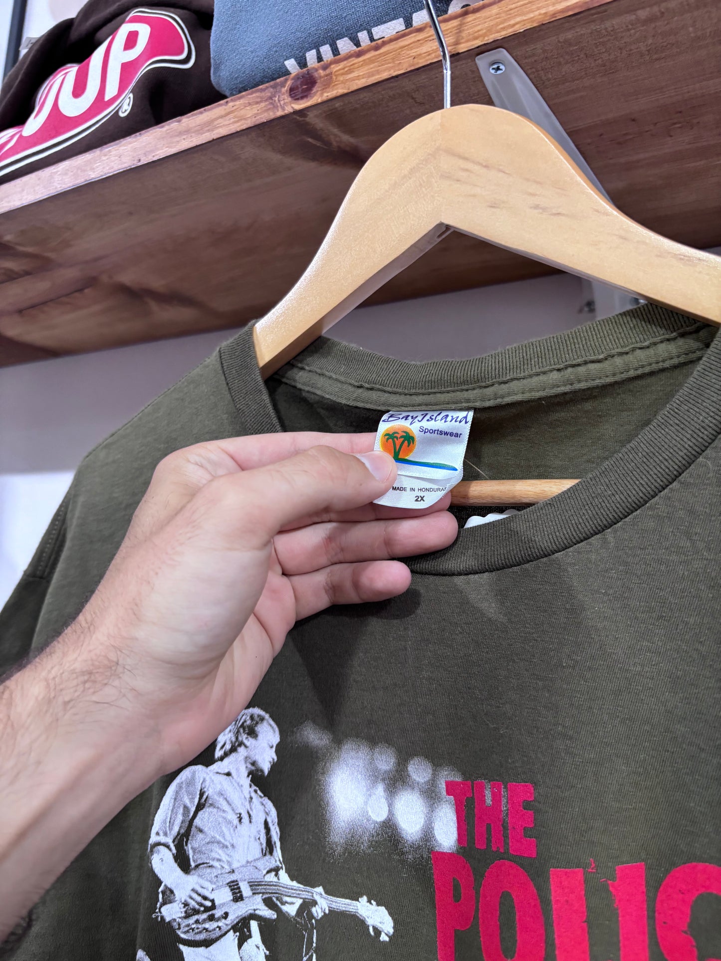 Vintage The Police Tour Band Tee