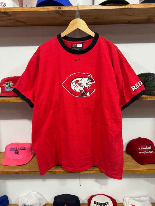 Vintage Nike Reds Ringer Tee