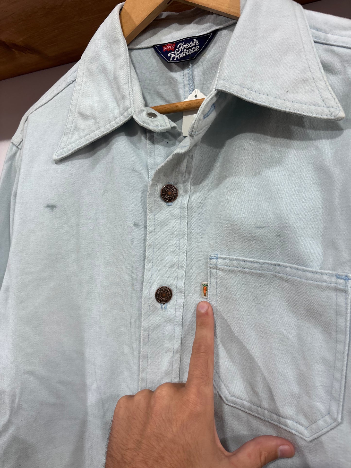 Vintage Levi’s Fresh Produce Carrot Tab Jacket