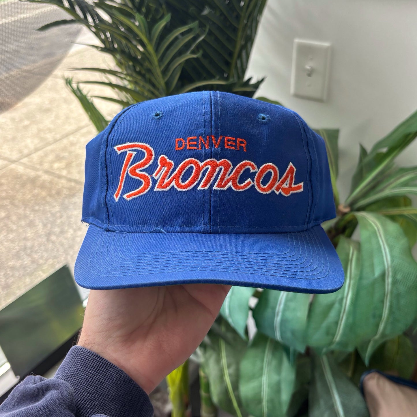 Vintage Denver Broncos Script Hat